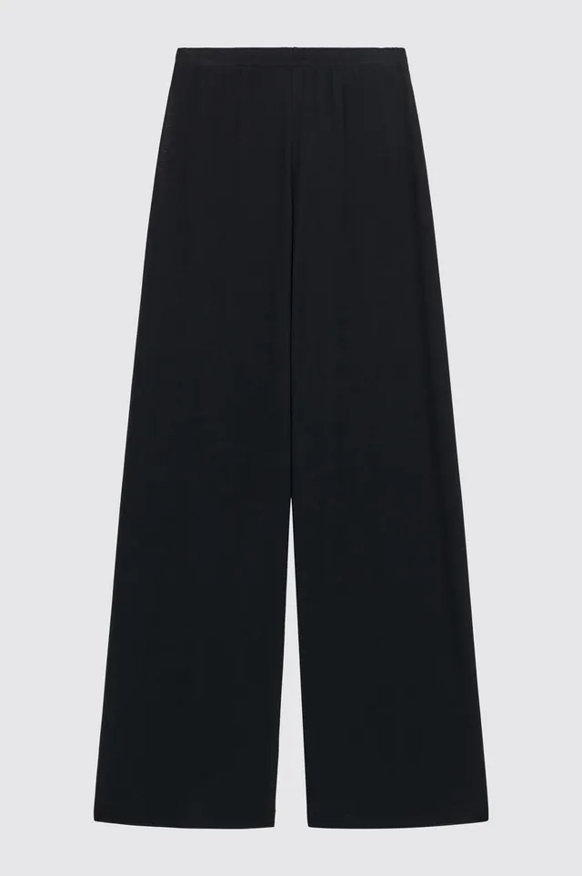 Liviana Conti Pantaloni Holden pantalon noir coton bio