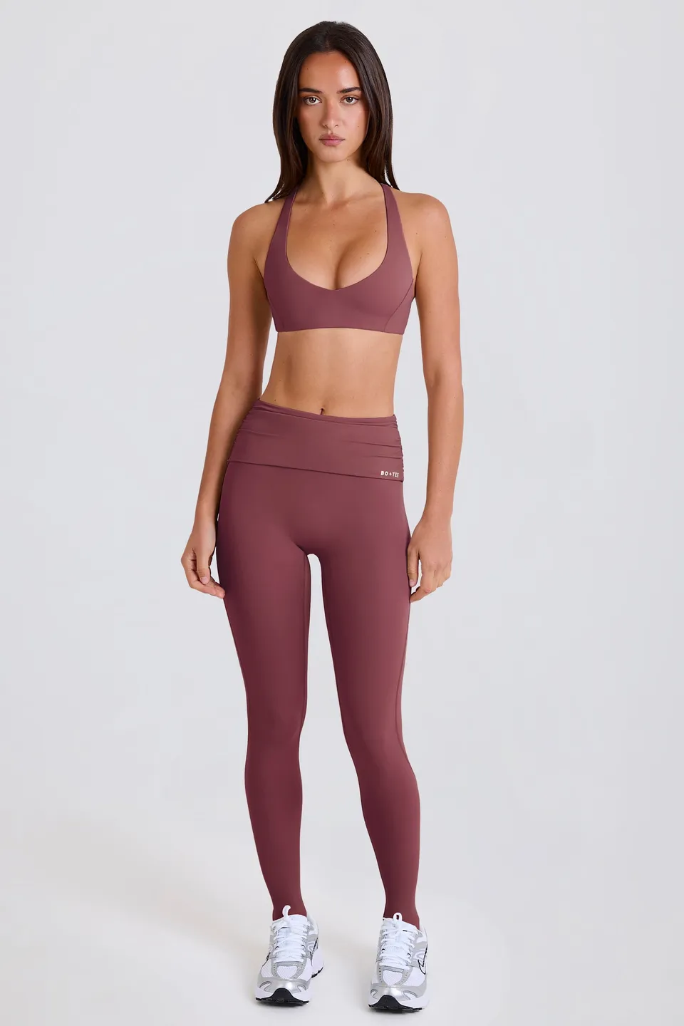 Oh Polly Legging Étrier Acai Taille Mi-Haute