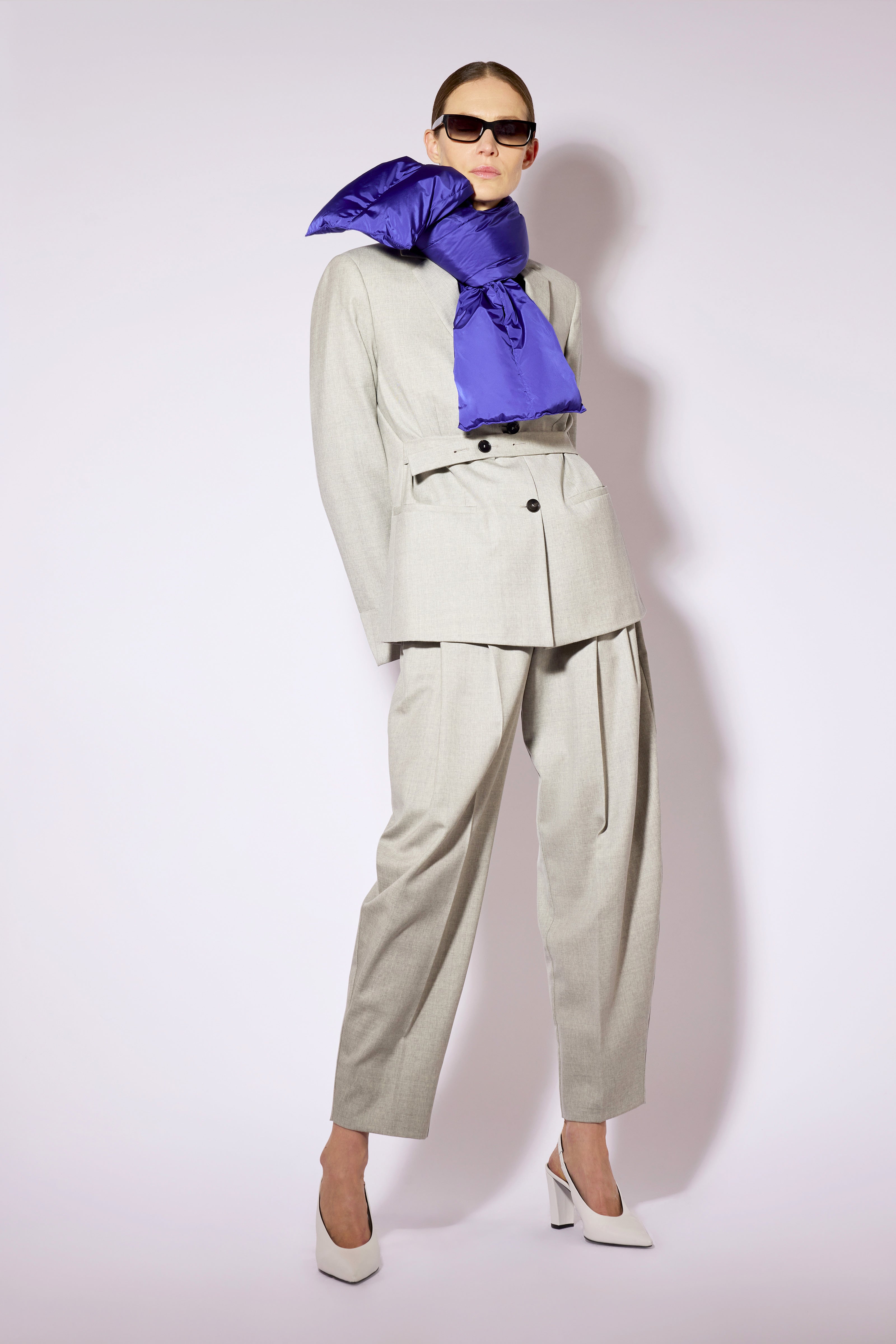 Liviana Conti Hunter blazer noir 40 gabardine laine