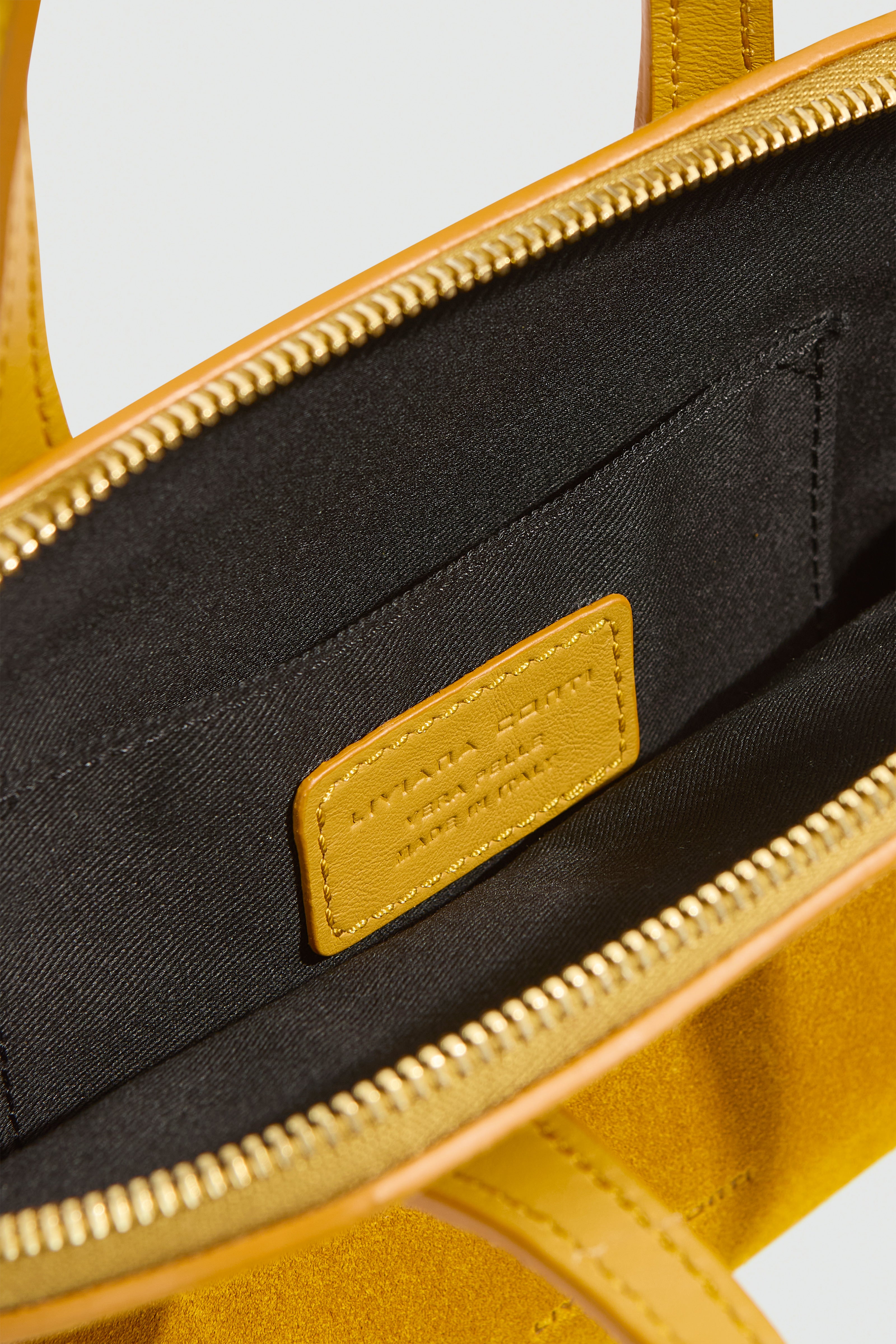 Liviana Conti Lucille A6WA05 sac cuir Ocre bandoulière