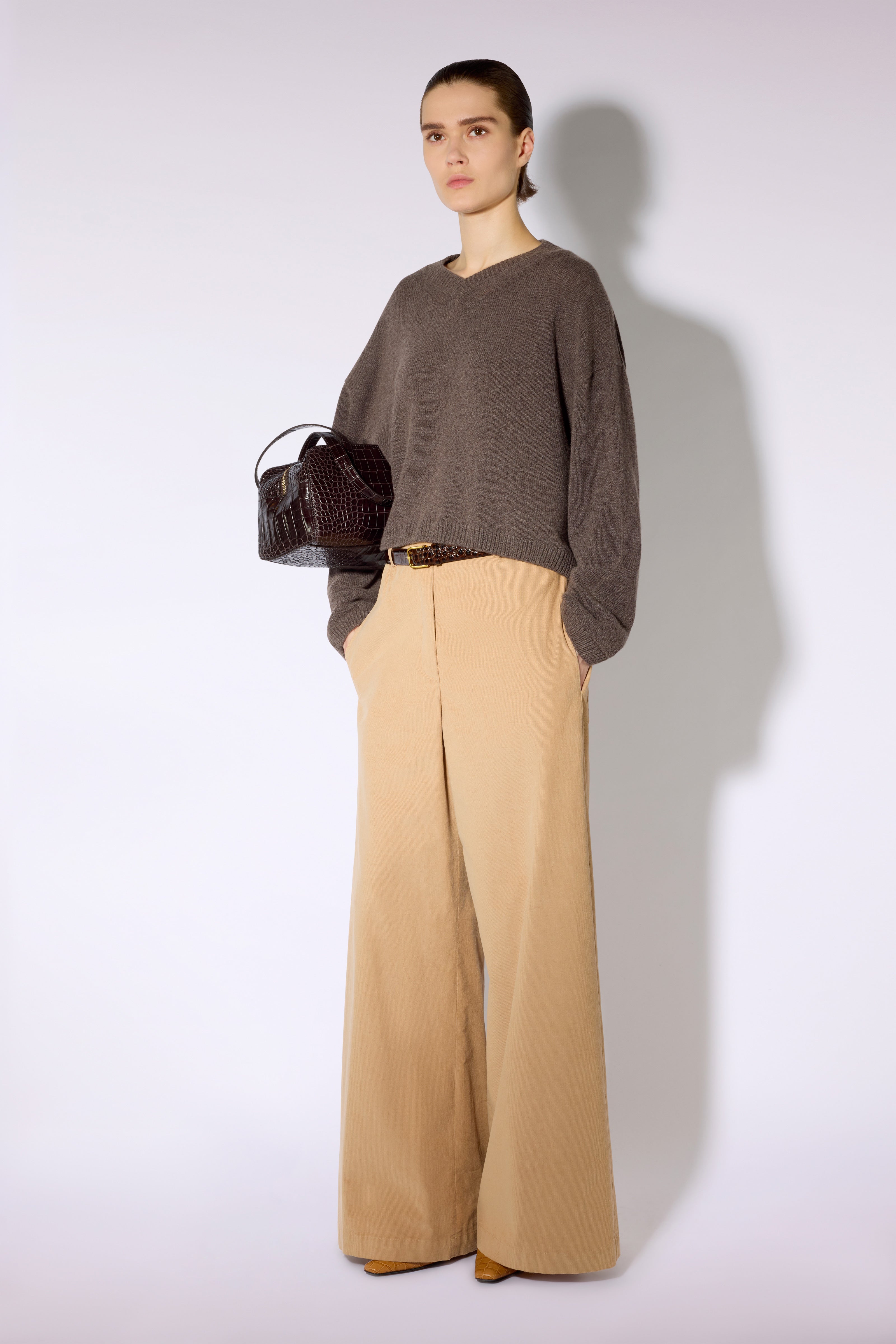 Liviana Conti Benton pantalon gris minéral 40