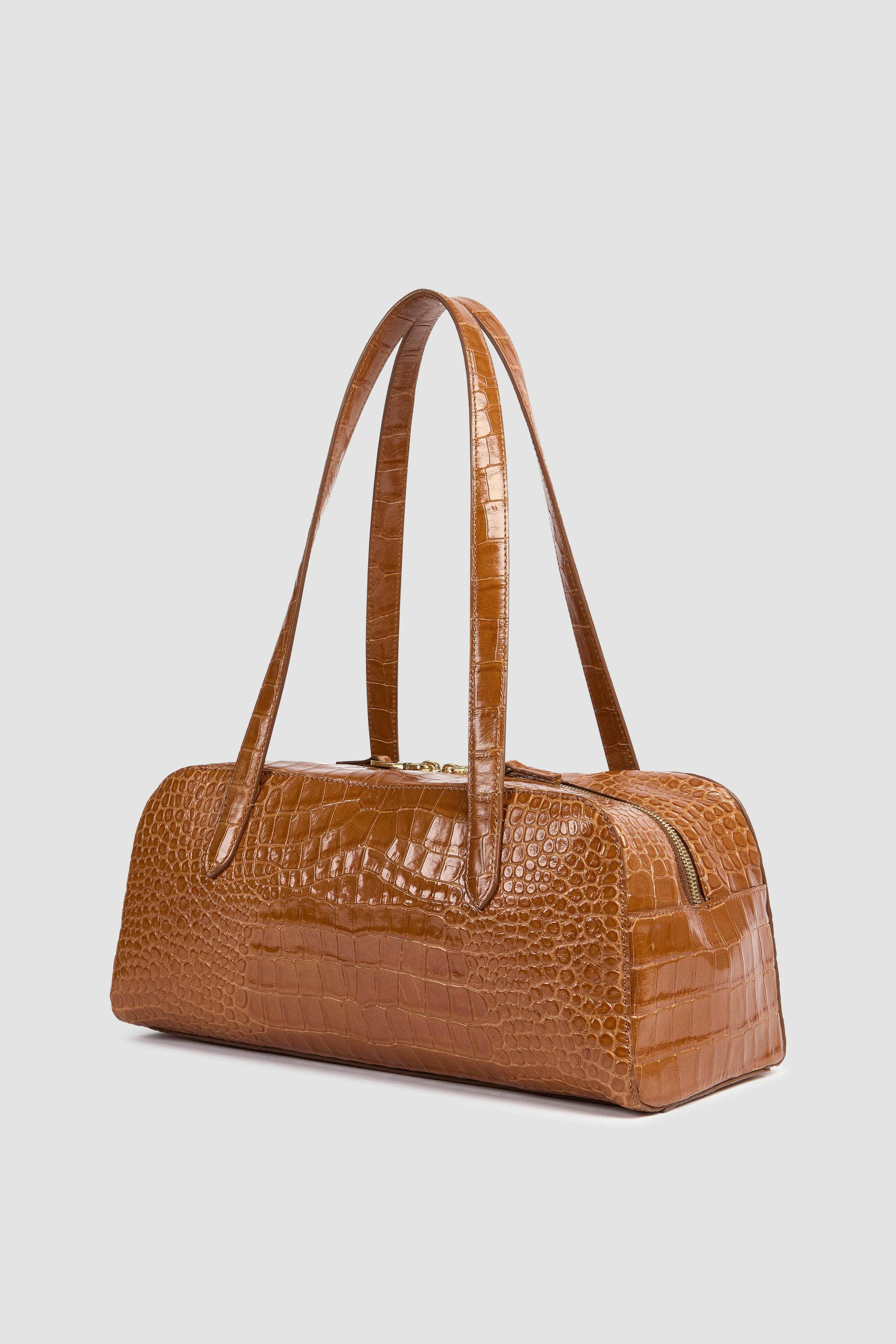 Liviana Conti Judith A6WA53 sac bowling cacao croco