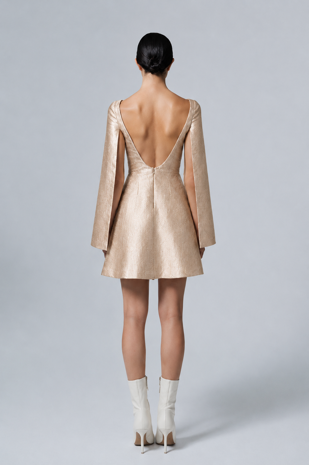 The Ethiquette Hannah robe tweed Solea S