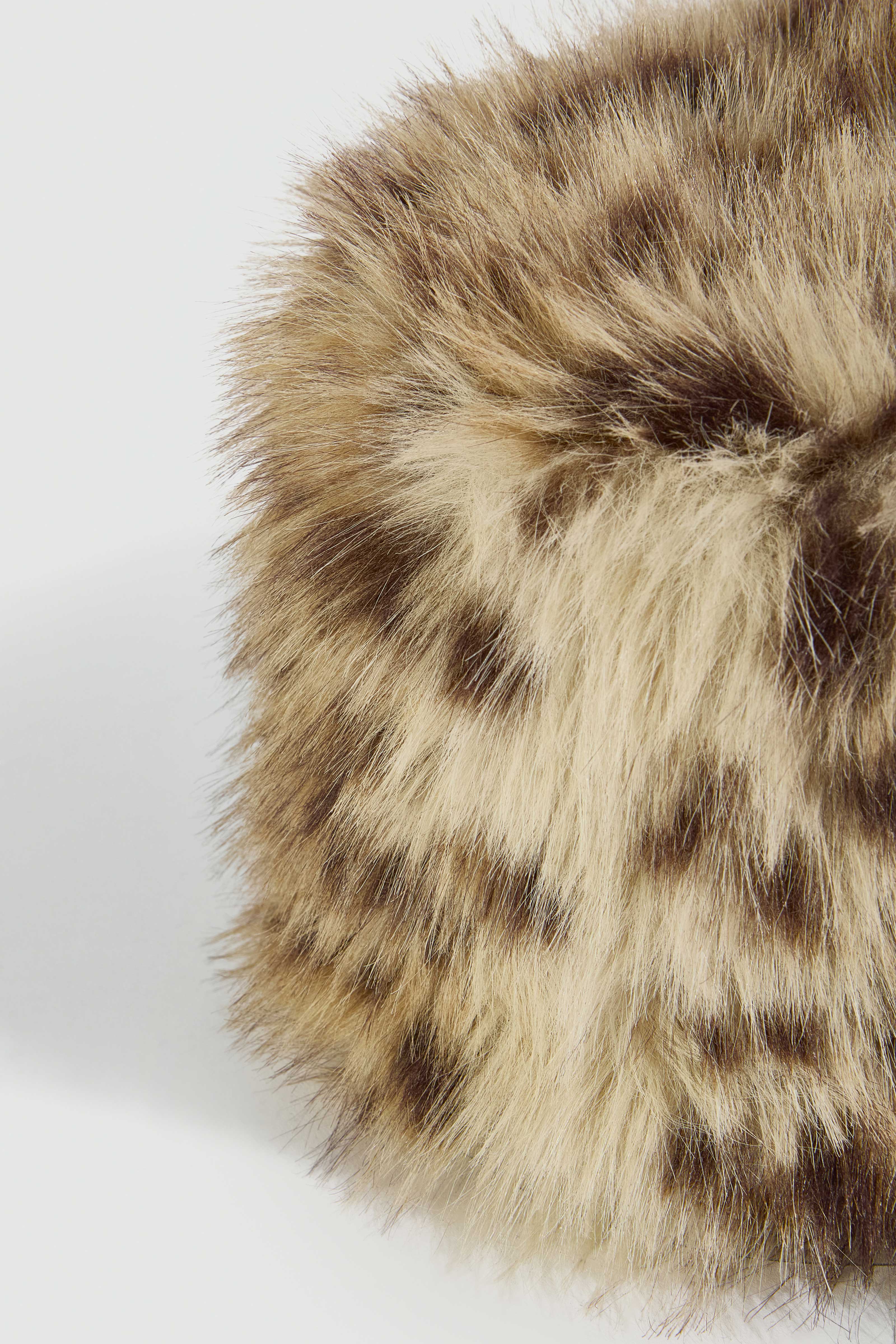 Liviana Conti Tisha chapeau fourrure lynx
