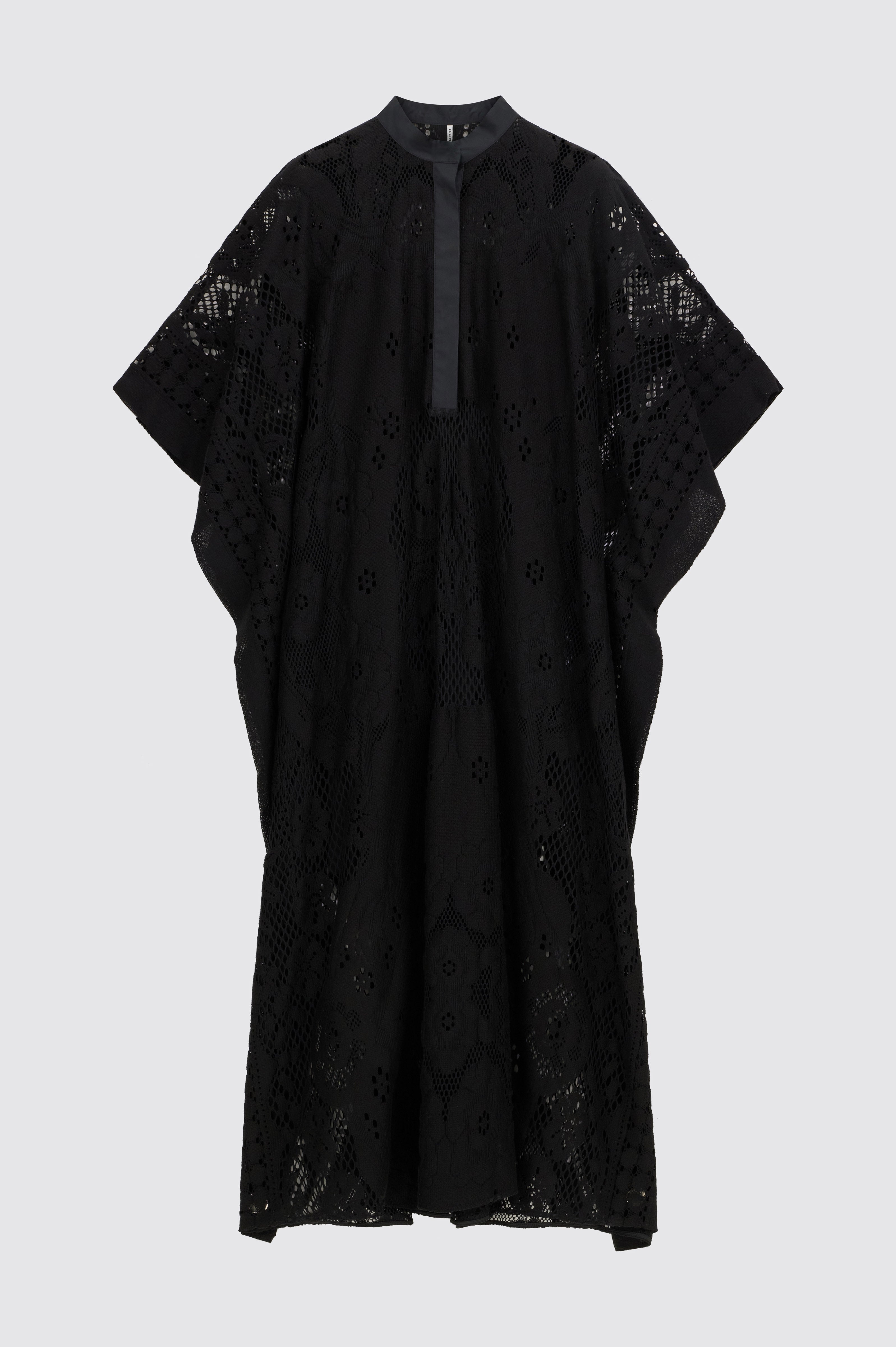 Liviana Conti Cassidy robe midi dentelle noire coton