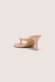 Oh Polly Brielle Sandales à Talon Camel 8 cm