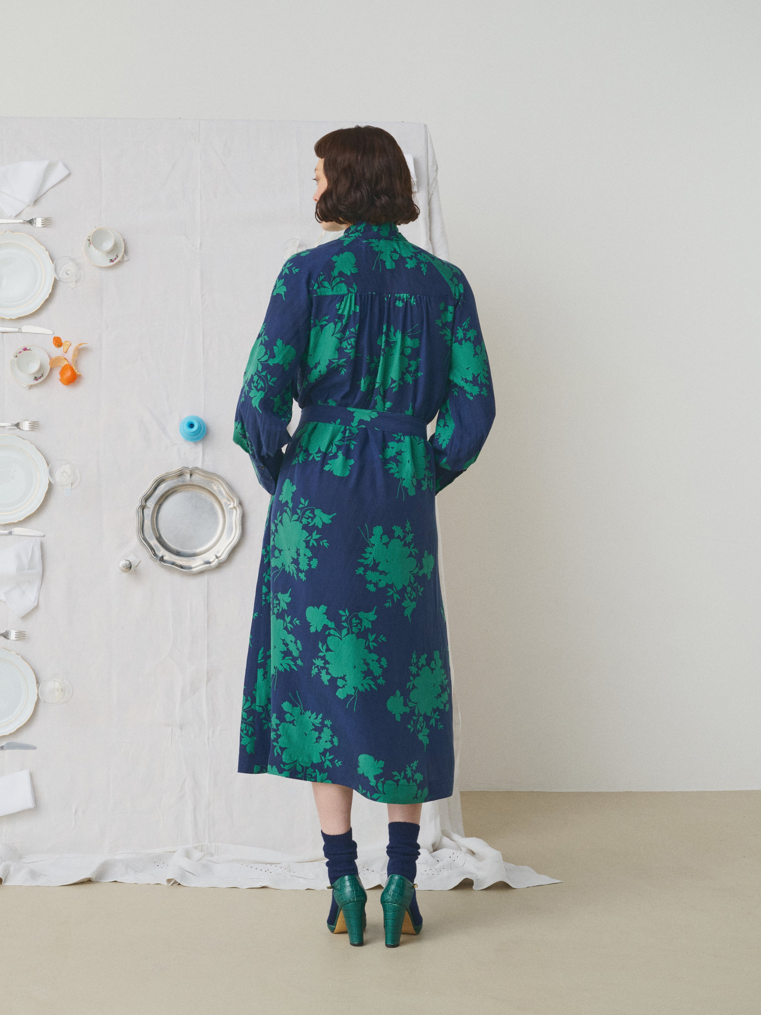 Mii Mii à table Robe Venus robe soie taille M