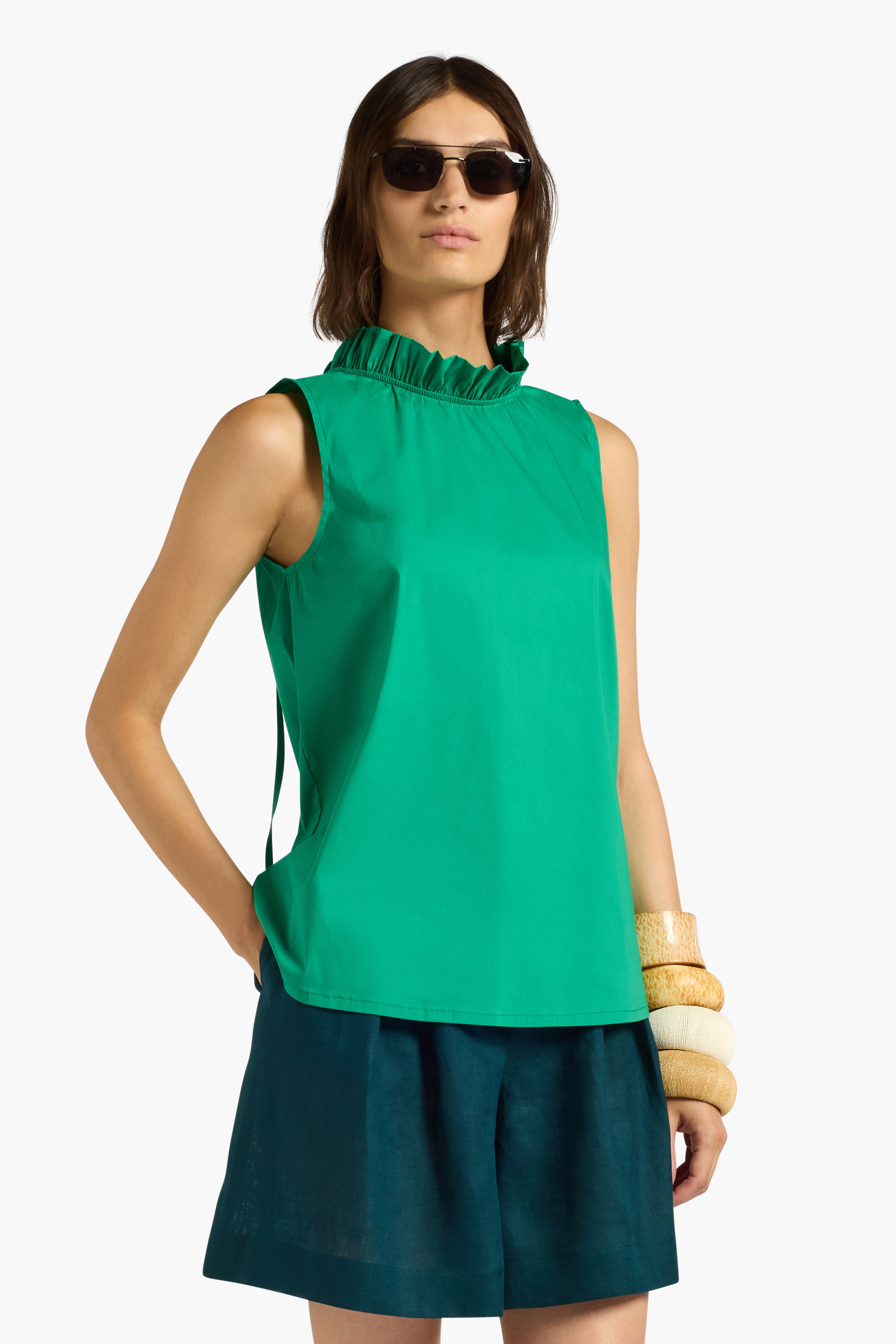 Liviana Conti Bonnie top col haut trifoglio taille 42