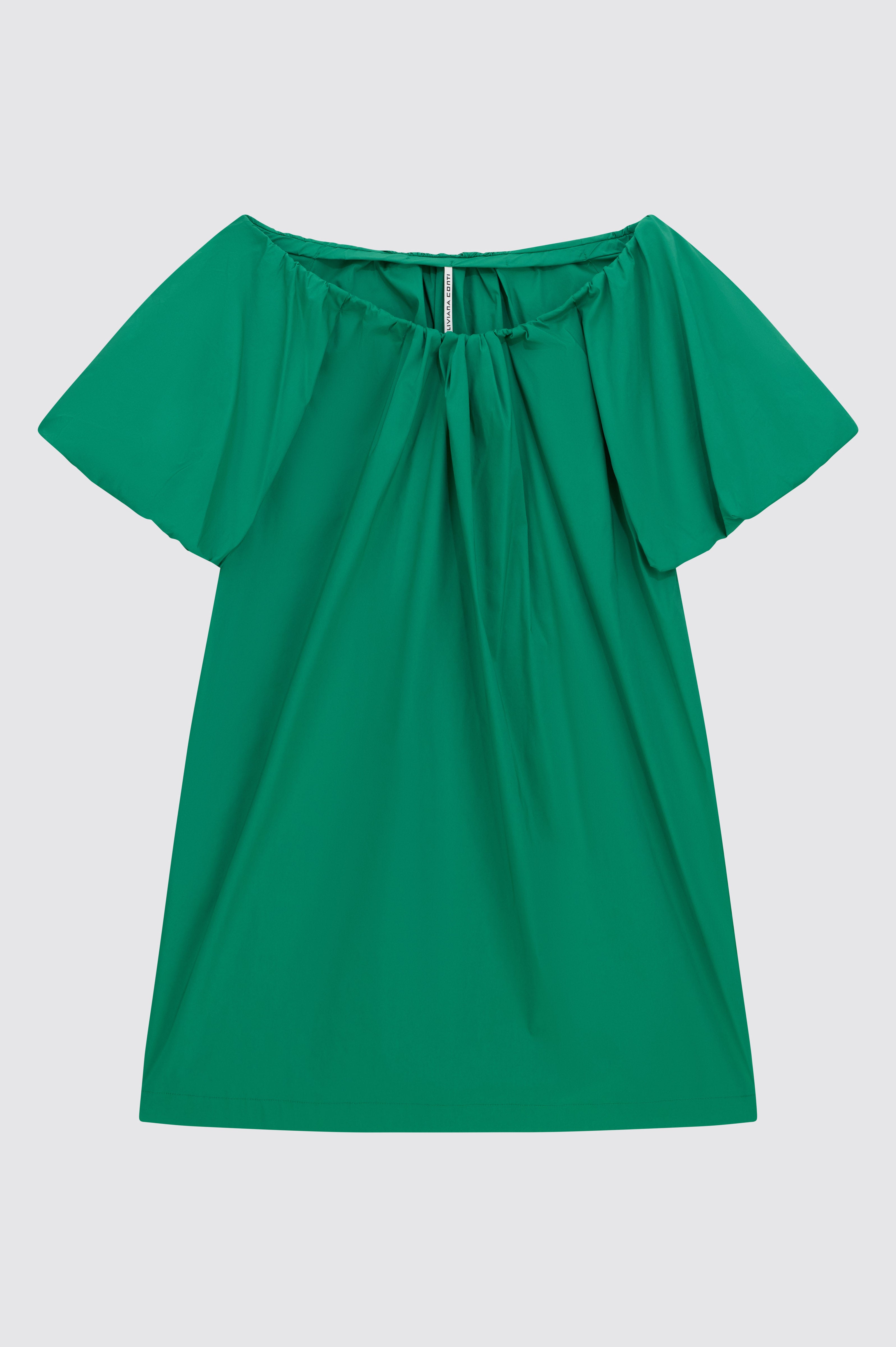Liviana Conti Vanille robe courte trifoglio popeline