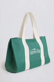 Oh Polly Bo+Tee BT2504 tote bag toile vert oversize