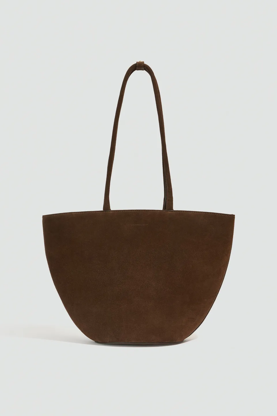 Liviana Conti Amelie sac épaule marron cuir suédé