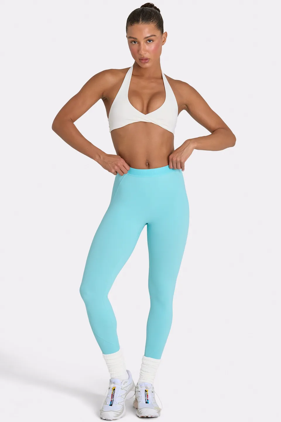 Bo+Tee legging aqua sport taille haute stretch