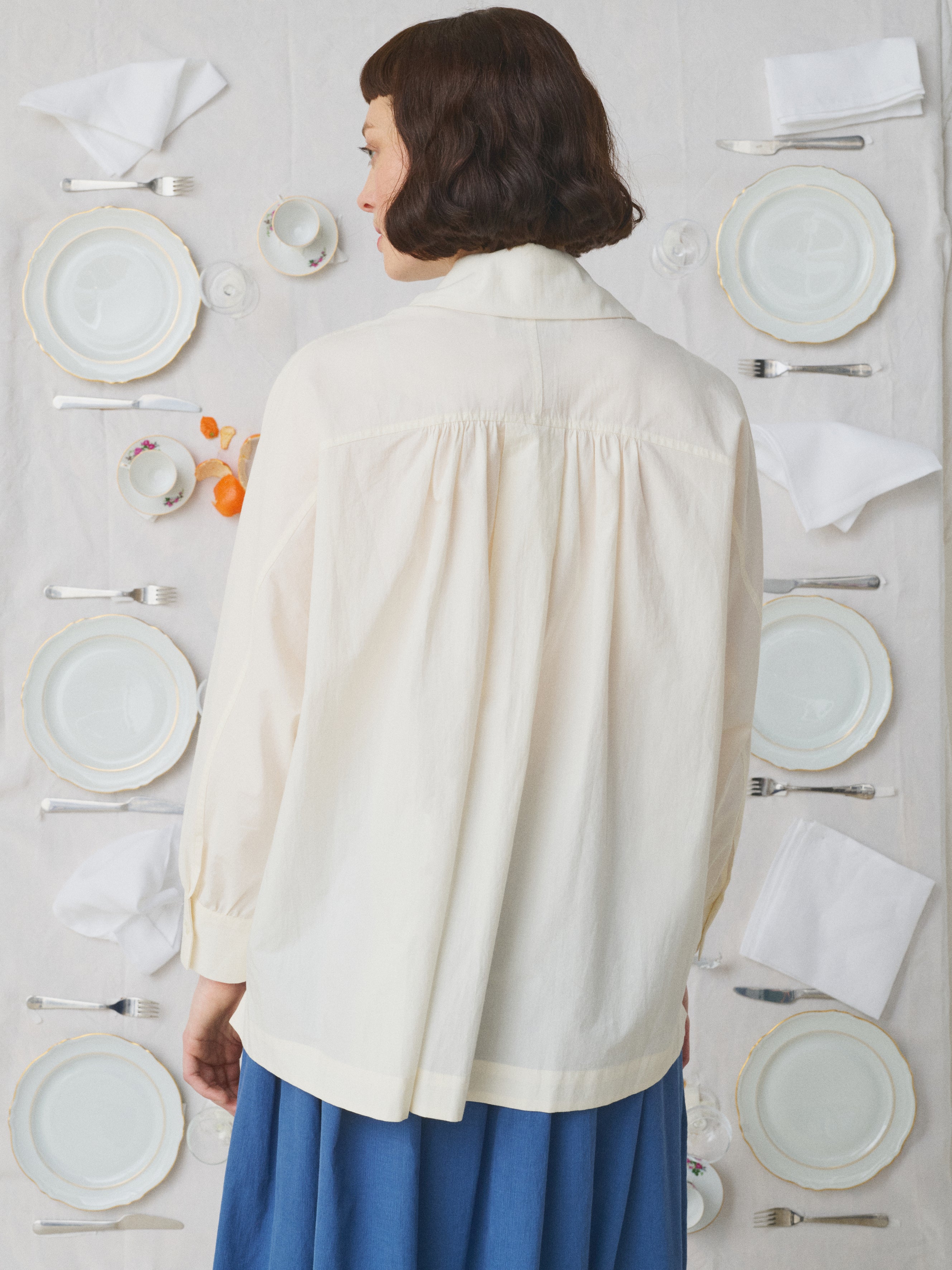 Mii à table Chemise Emmanuella Assiette Cassée chemise