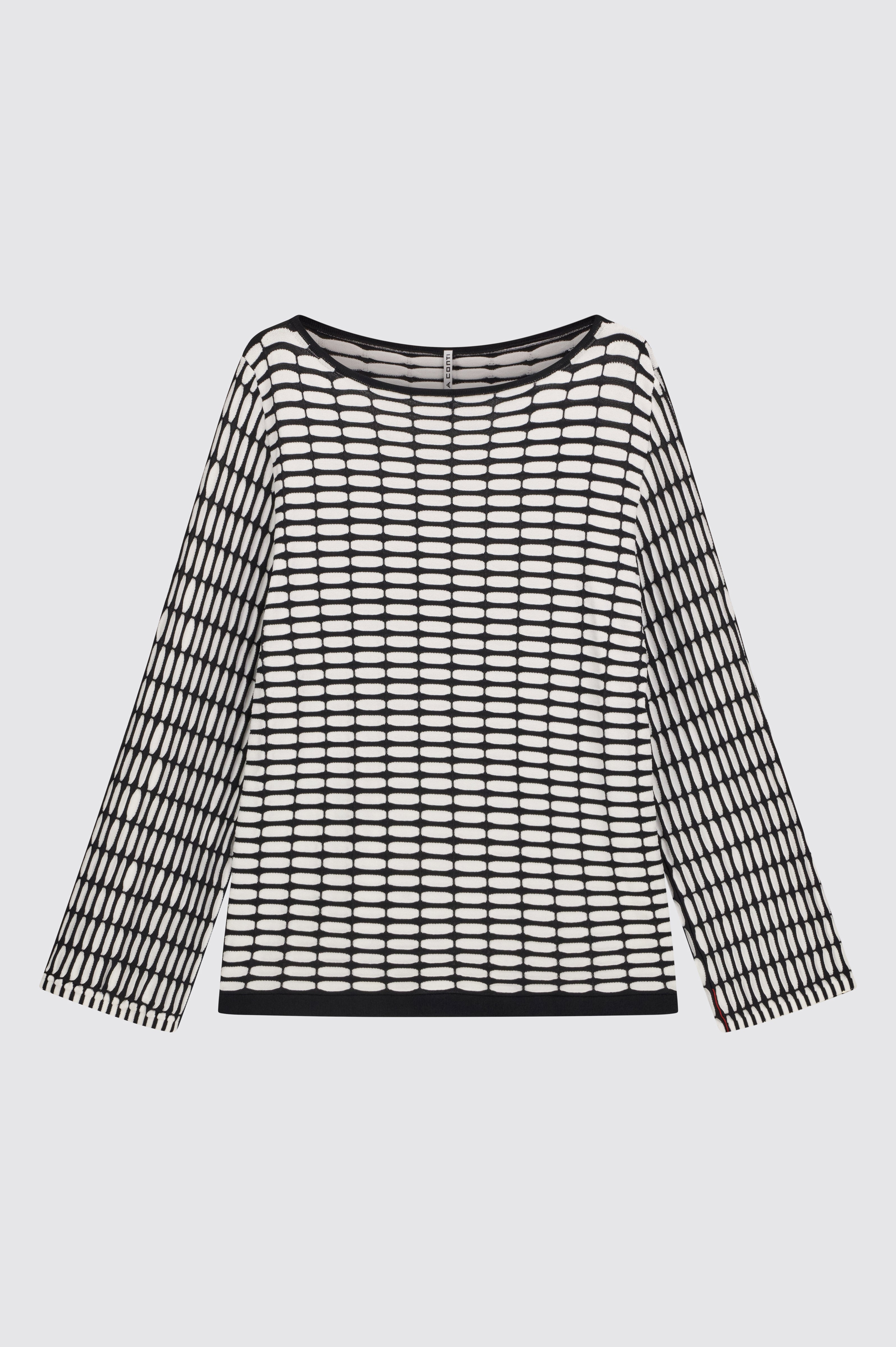 Liviana Conti Maglieria Aila pull bicolore viscose