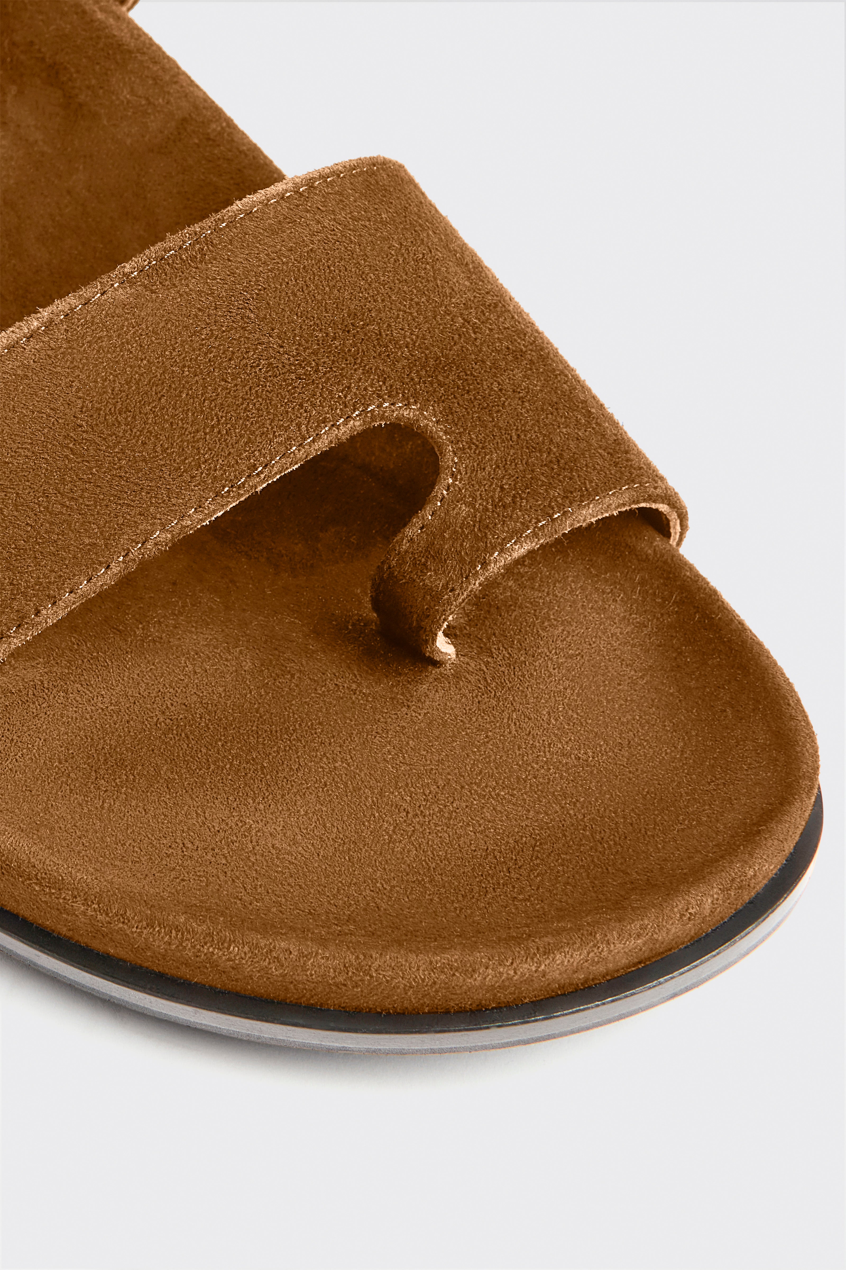 Liviana Conti Maggie mules plates Brandy daim