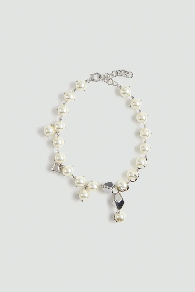Liviana Conti Seraphine collier perles ivoire argent