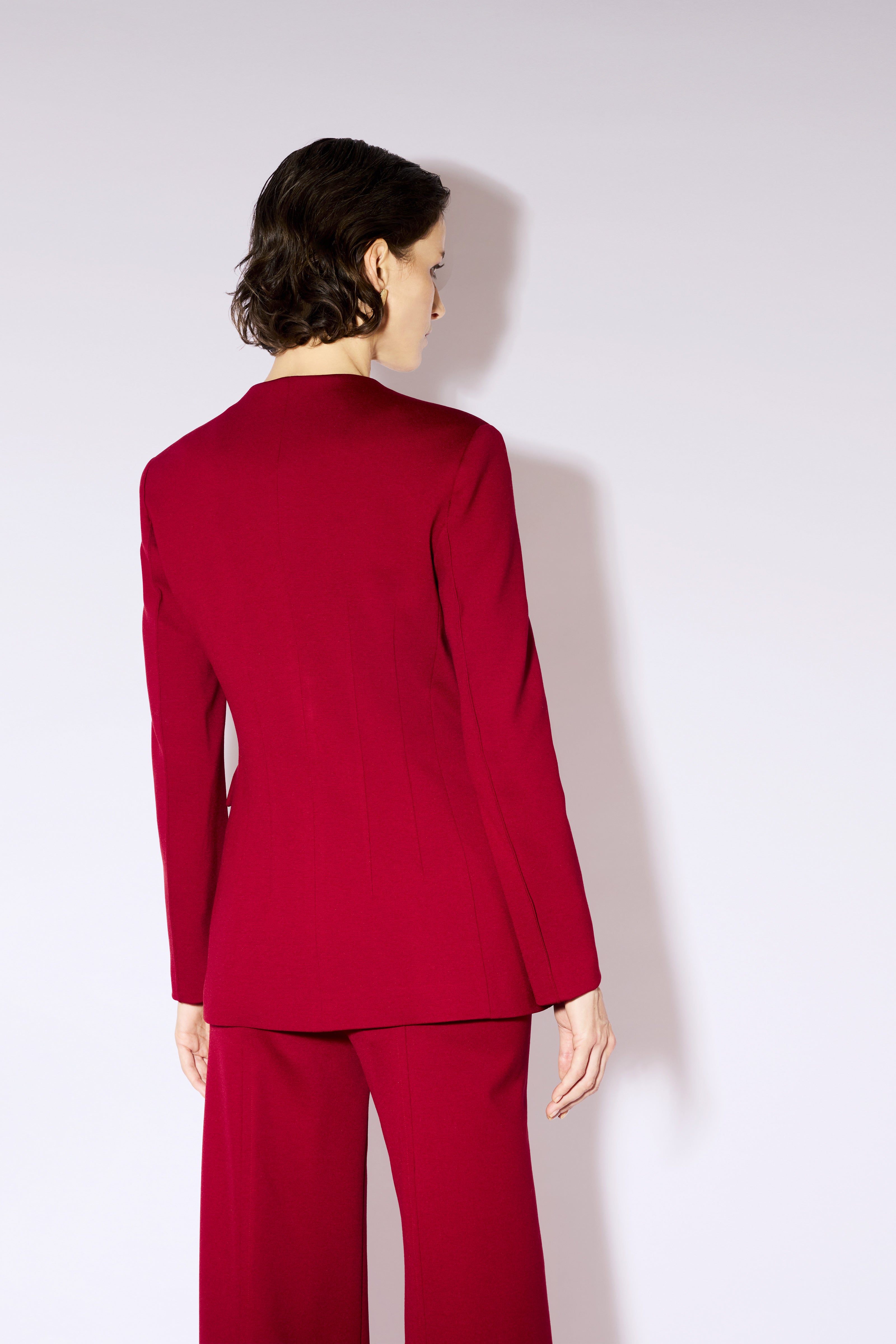 Liviana Conti Chase veste paprika double boutonnage