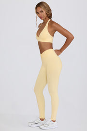 Oh Polly Trousers BT2233 Legging Femme Lemon Marl