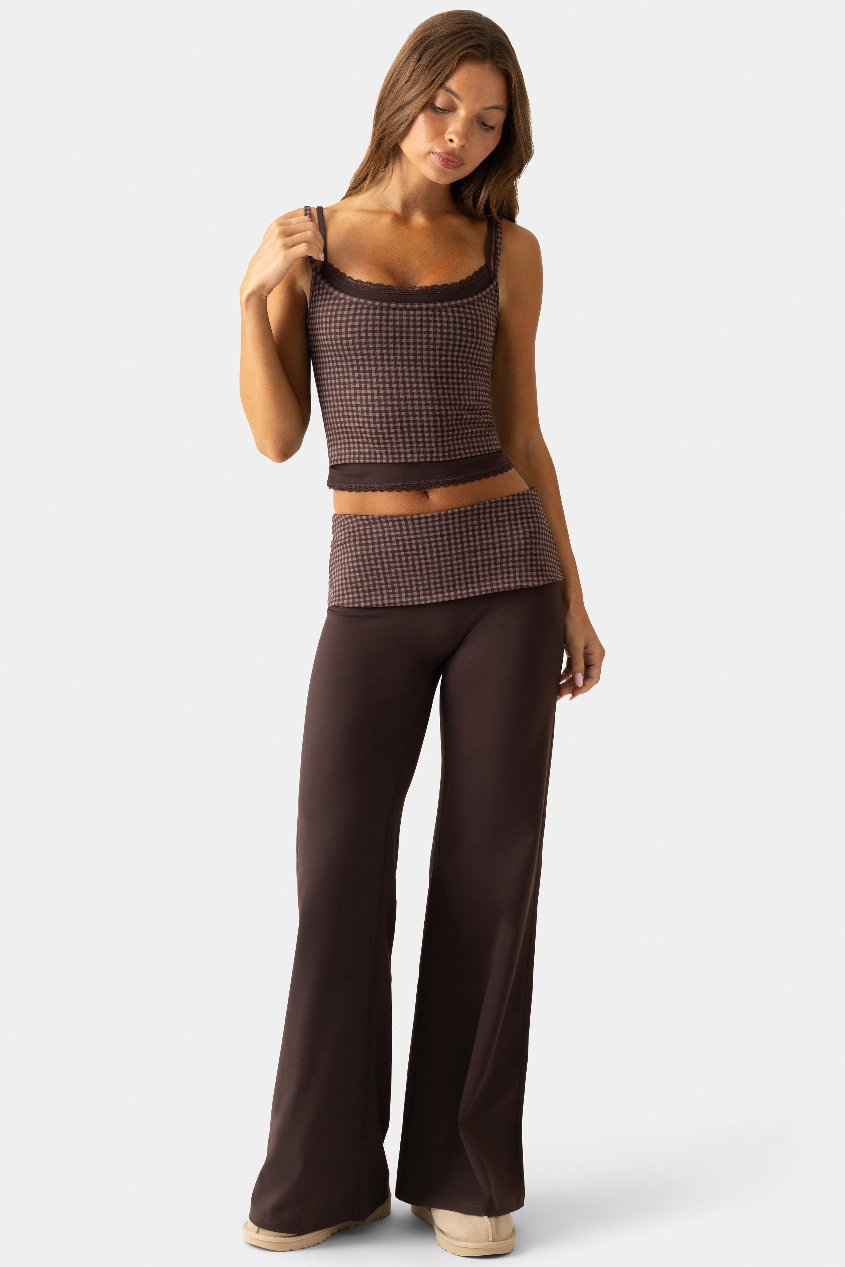 Oh Polly Bo+Tee Soft Active Trousers pantalon Espresso large