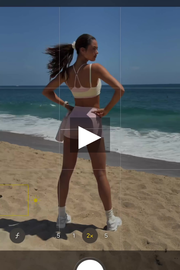 Oh Polly Bo+Tee Soft Active Mini Short Rose Sweet Pink