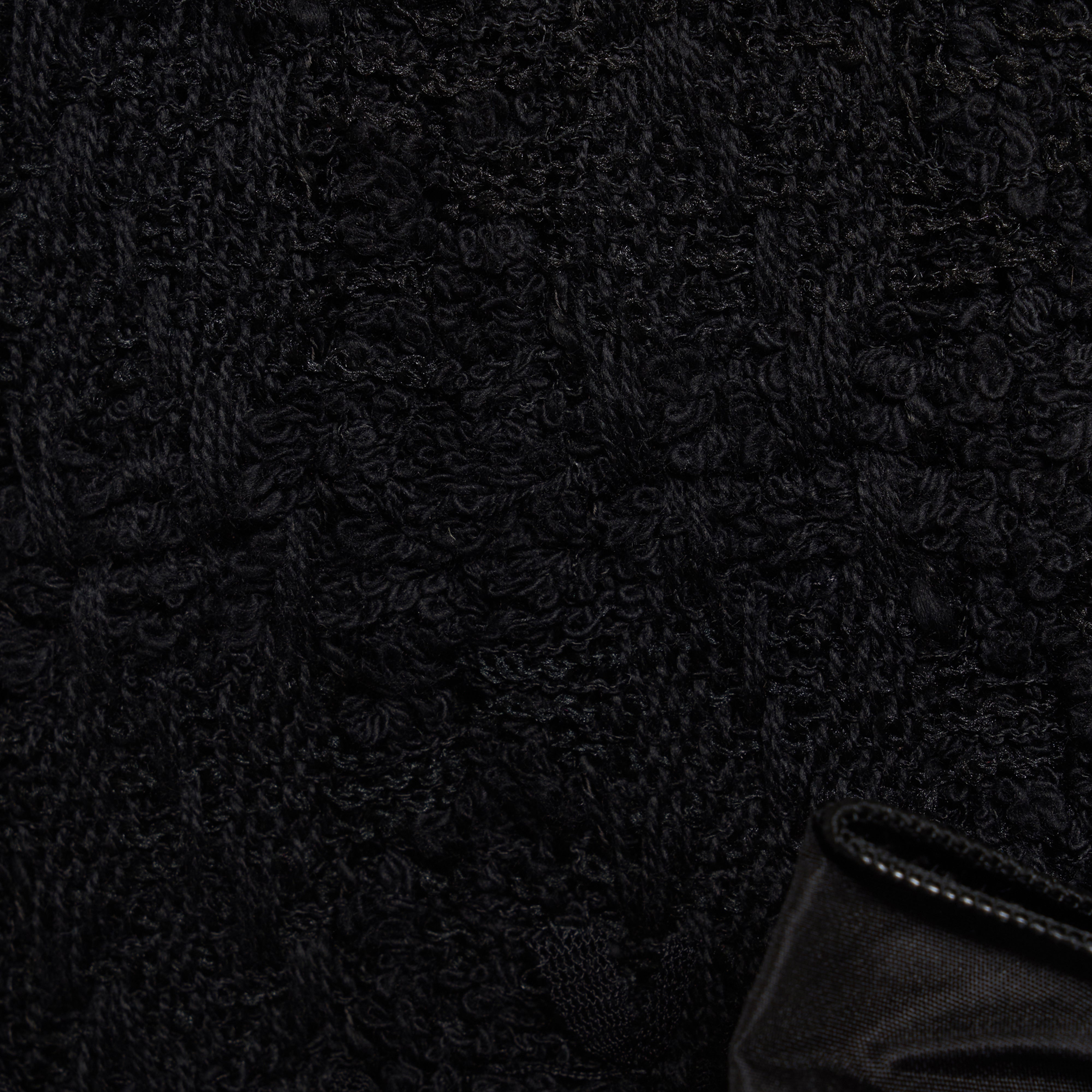 Alessandra Rich Check Tweed robe mini noire noeuds