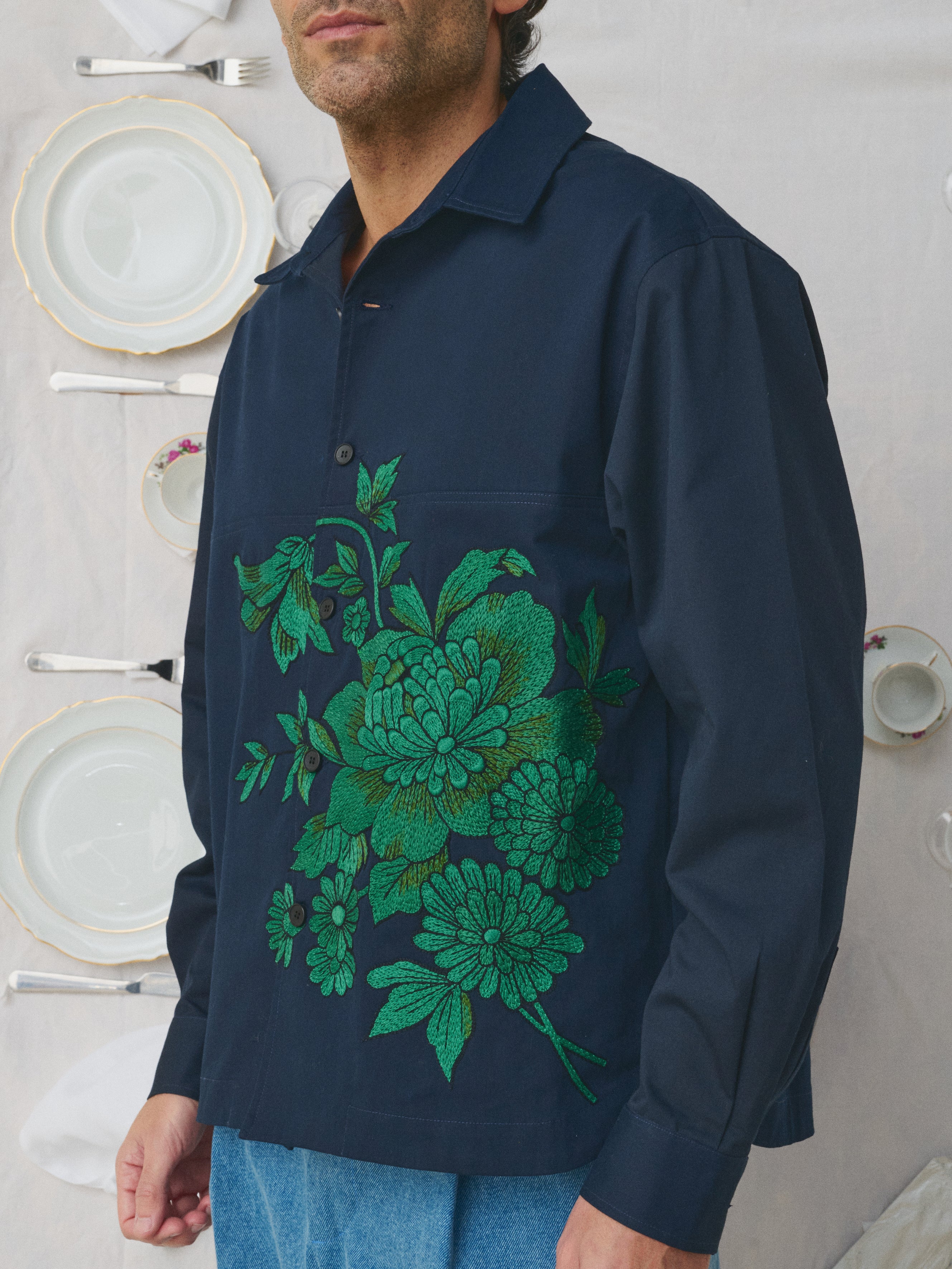 MII À table chemise Babu La Vaisselle homme coton