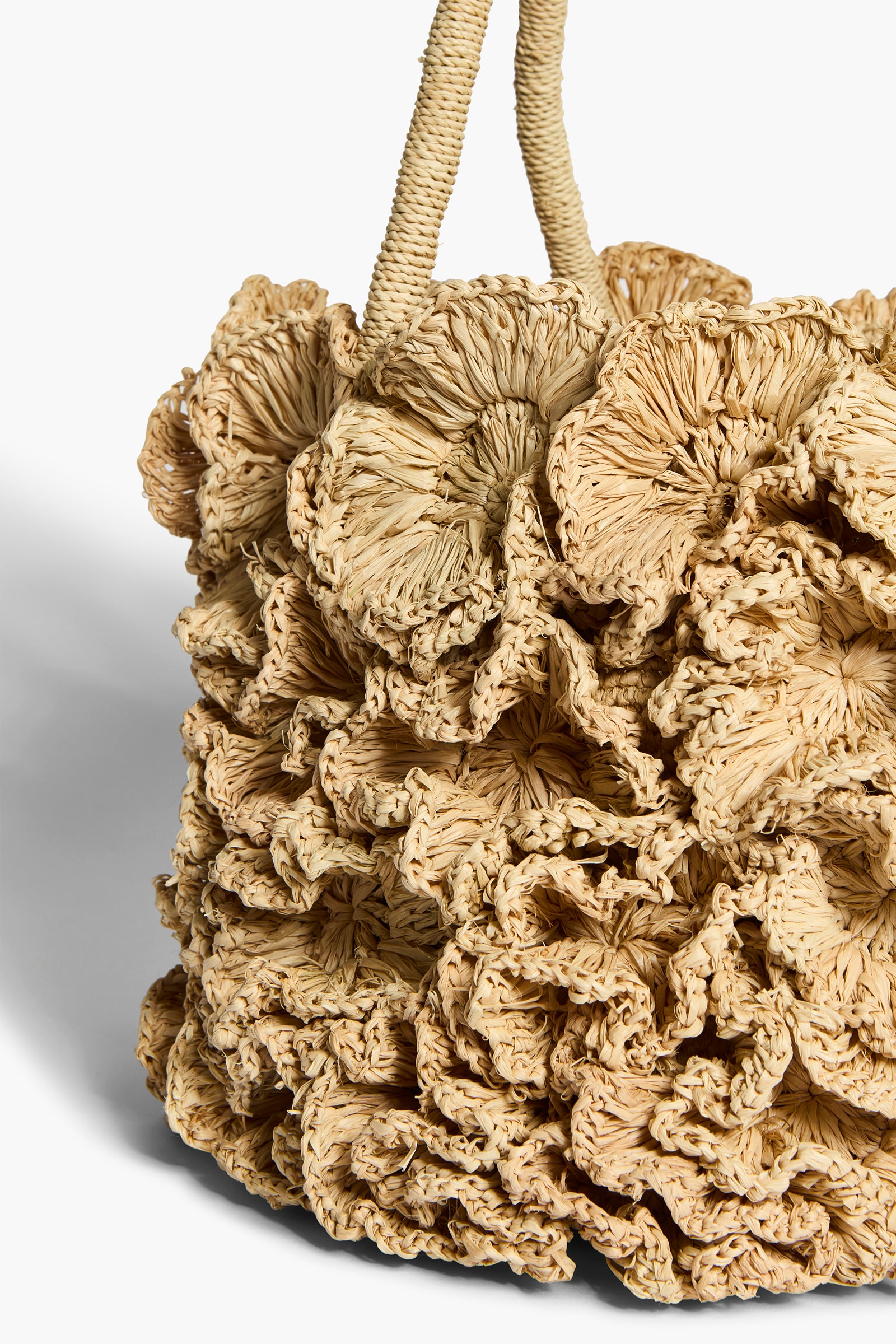 Liviana Conti Edith sac raphia naturel crochet