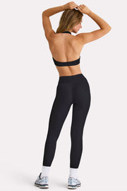 Oh Polly Bo+Tee BT0699 Legging Noir taille haute