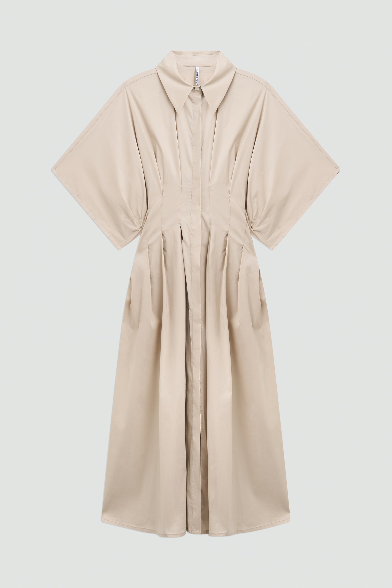 Liviana Conti Therese robe chemisier midi terrarossa