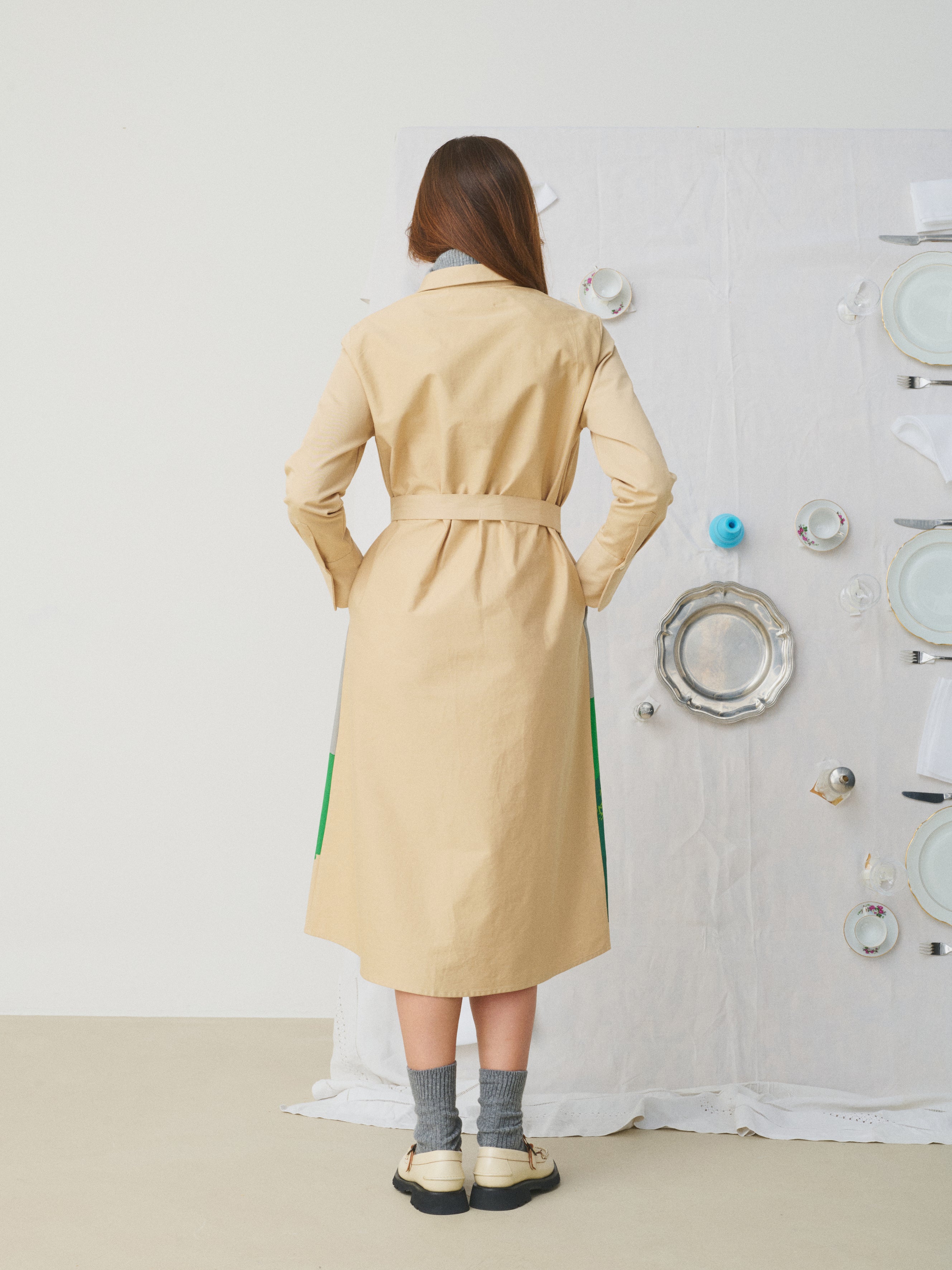 Mii à table Robe Luce Le Potager fleurie femme hiver