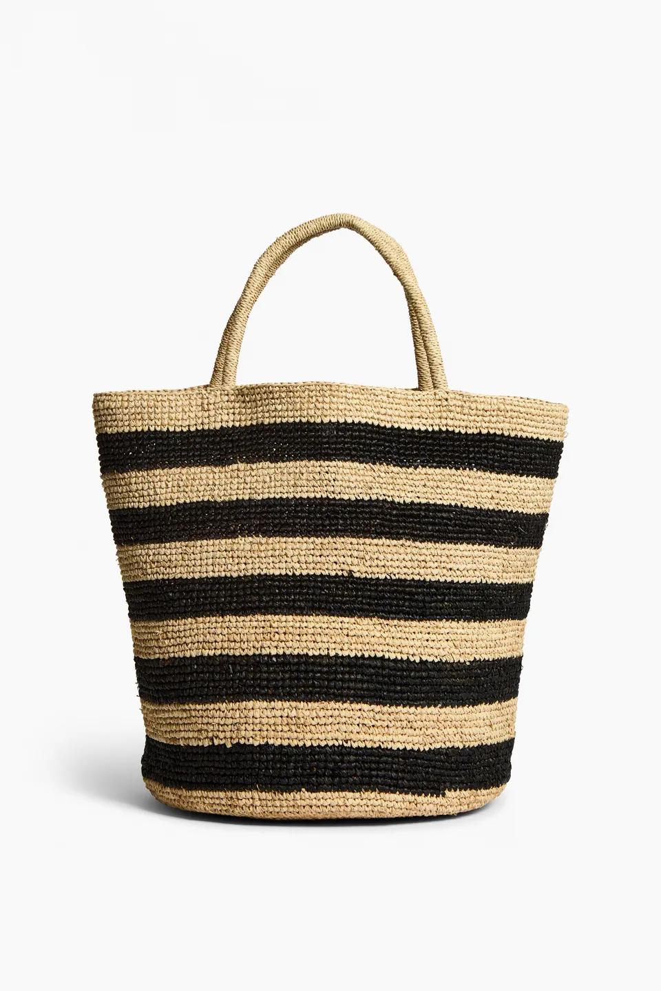 Liviana Conti Amelie A6SA79 tote bag rayé raphia