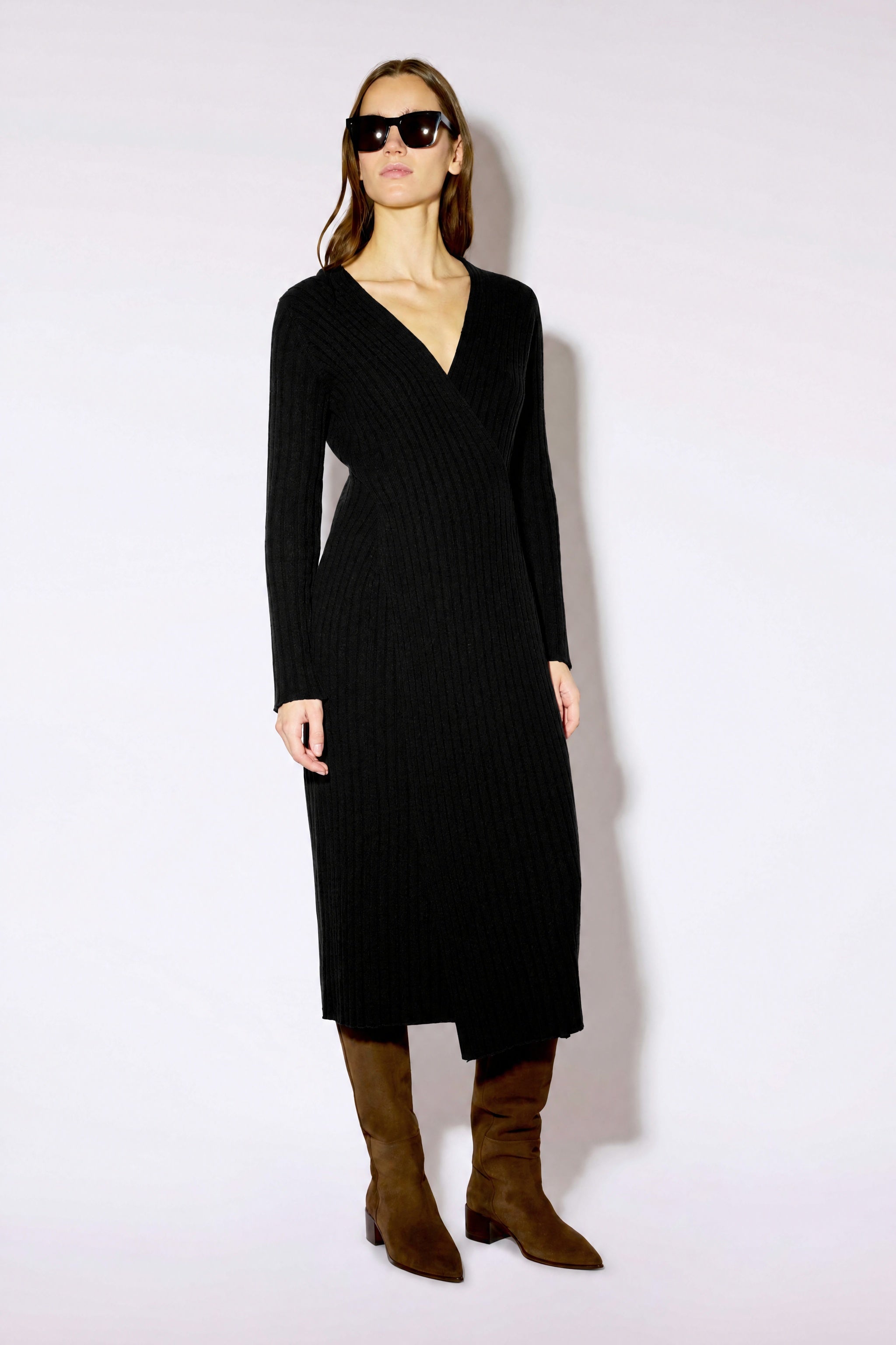 Liviana Conti Carrie robe pull marron fondant