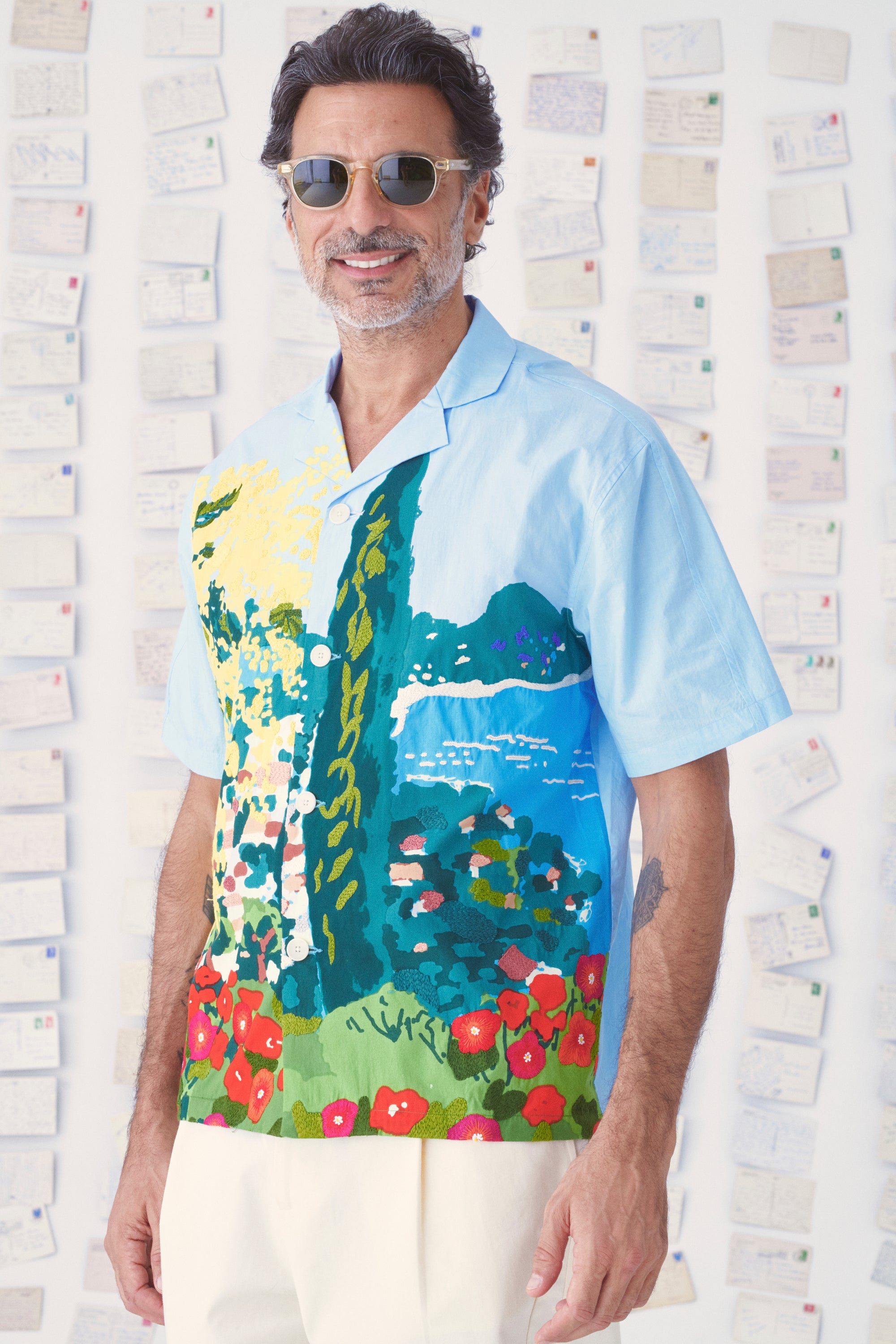 Mii Mii en carte postale Chemise Anthony chemise homme S à XL
