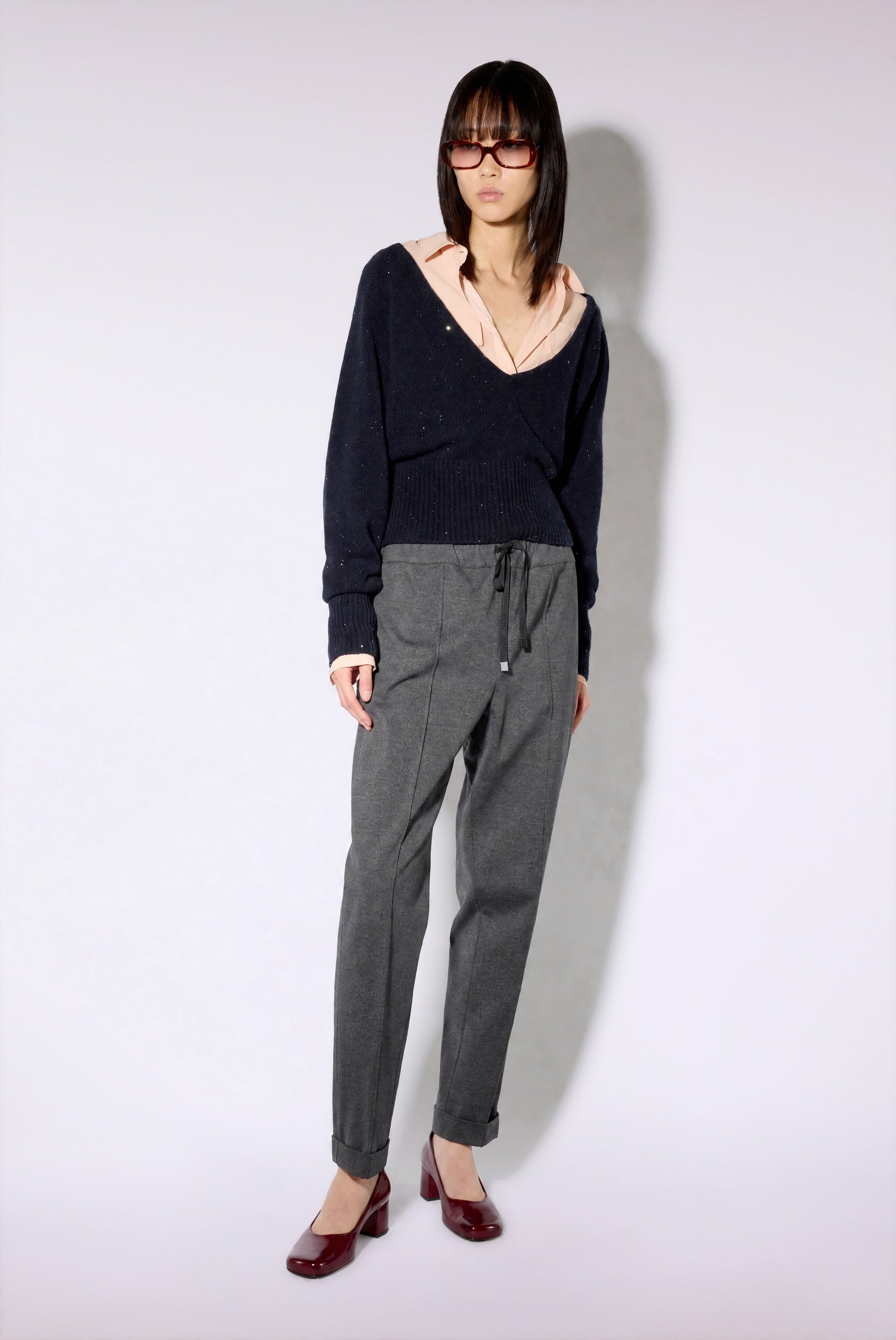 Liviana Conti Brian pantalon femme NOTTE