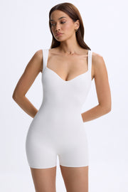 Oh Polly Bodysuits Kaia body blanc modal col sweetheart