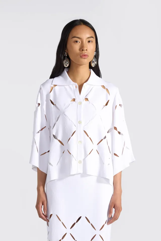 Liviana Conti Maglieria Cardigan Miranda cardigan blanc viscose