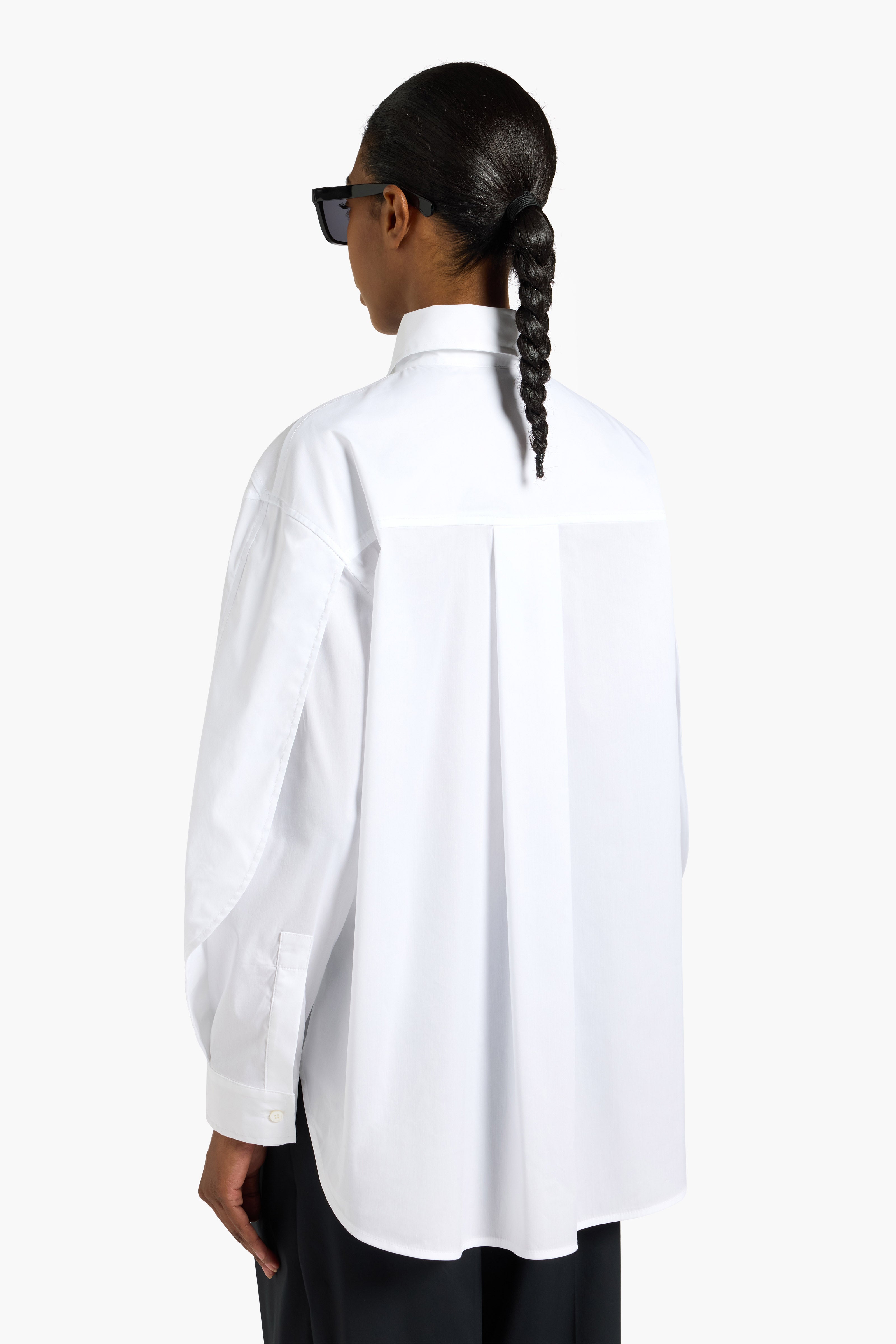 Liviana Conti Calixte chemise blanche popeline stretch
