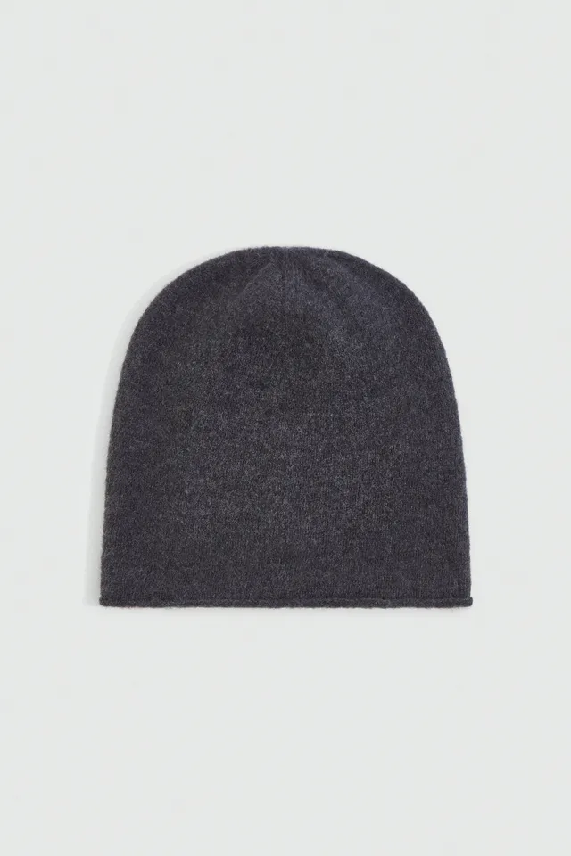 Liviana Conti Josette bonnet laine anthracite unique