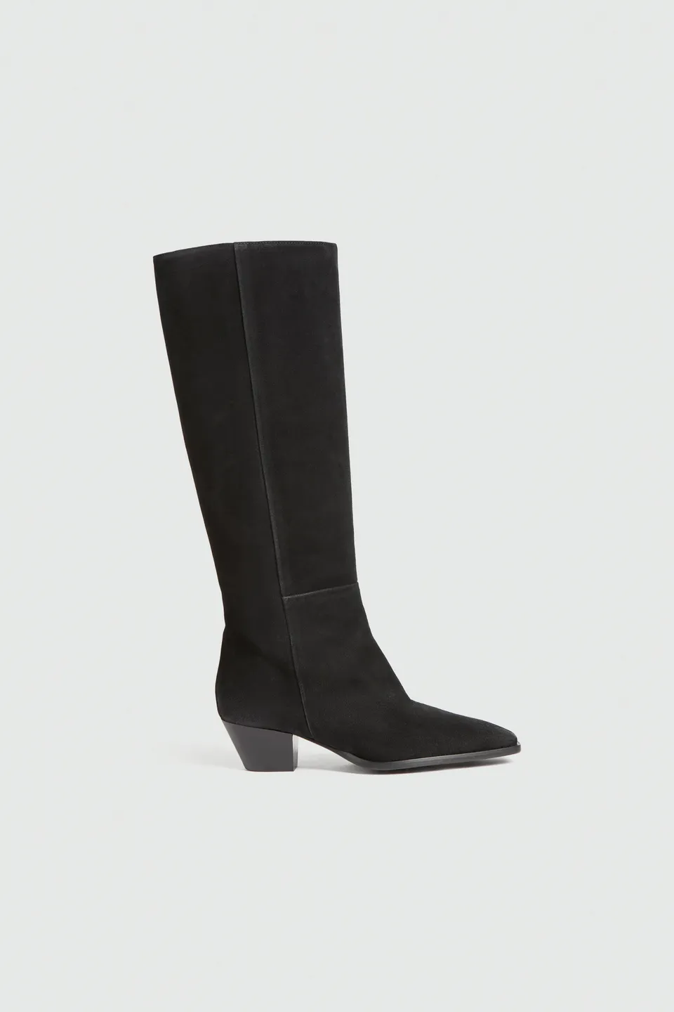Liviana Conti Elisabeth bottes texanes cuir noir