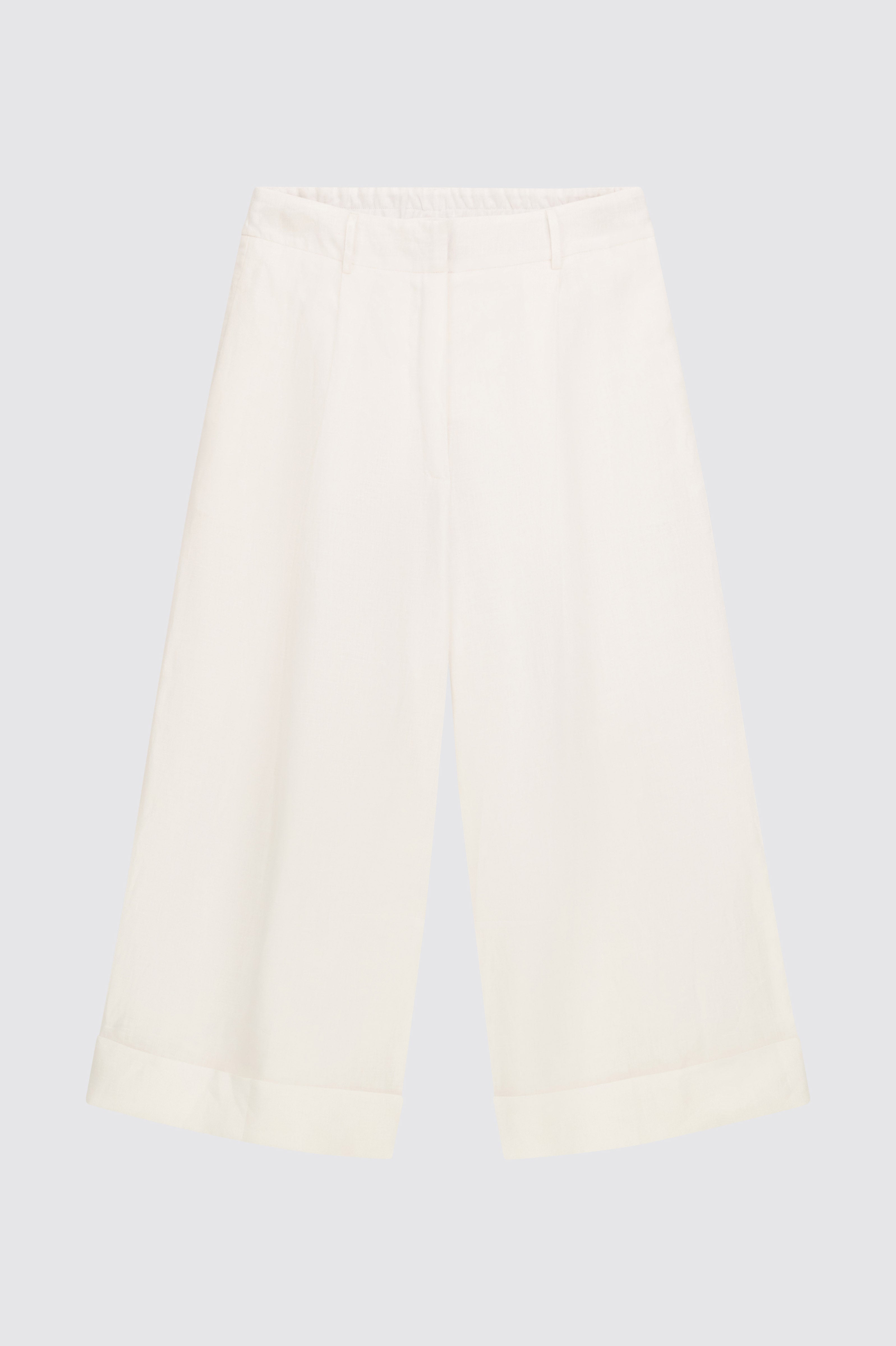 Liviana Conti Zack pantalon crop noir 40 lin-cachemire