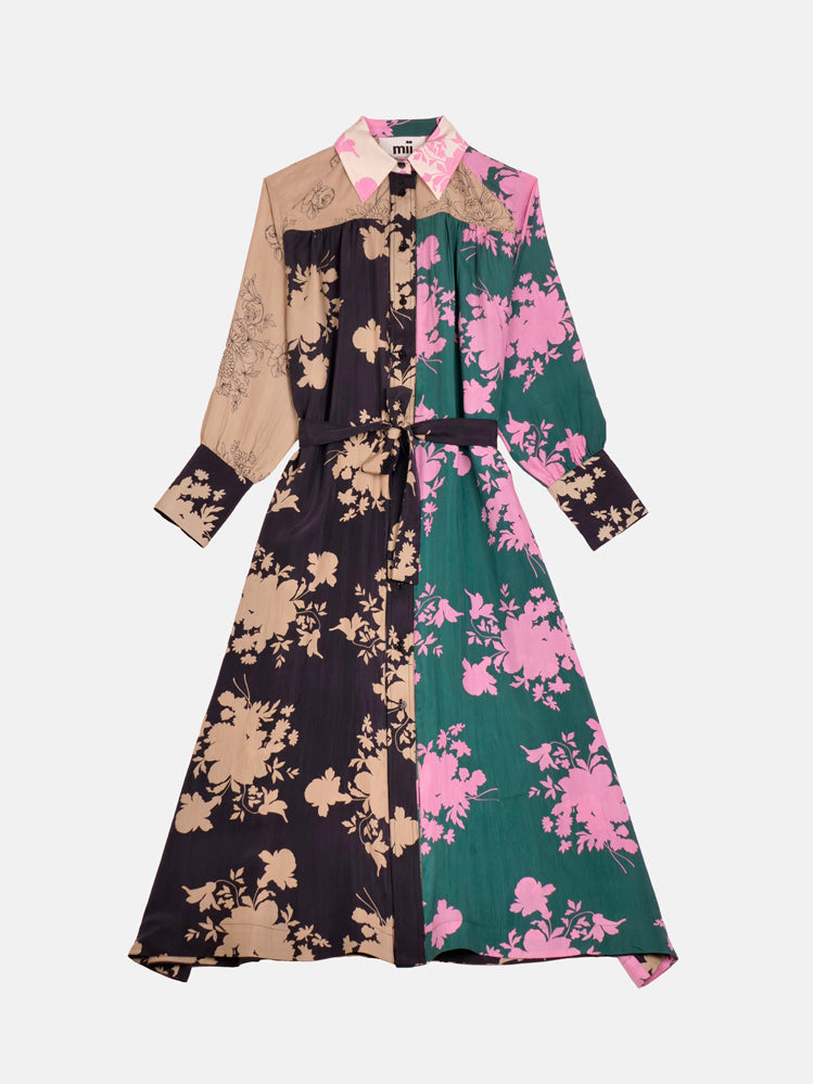 MII À table robe Venus Vaisselle robe soie XS à XXXL
