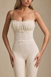 Oh Polly Arlena 13528 combinaison dentelle ivoire