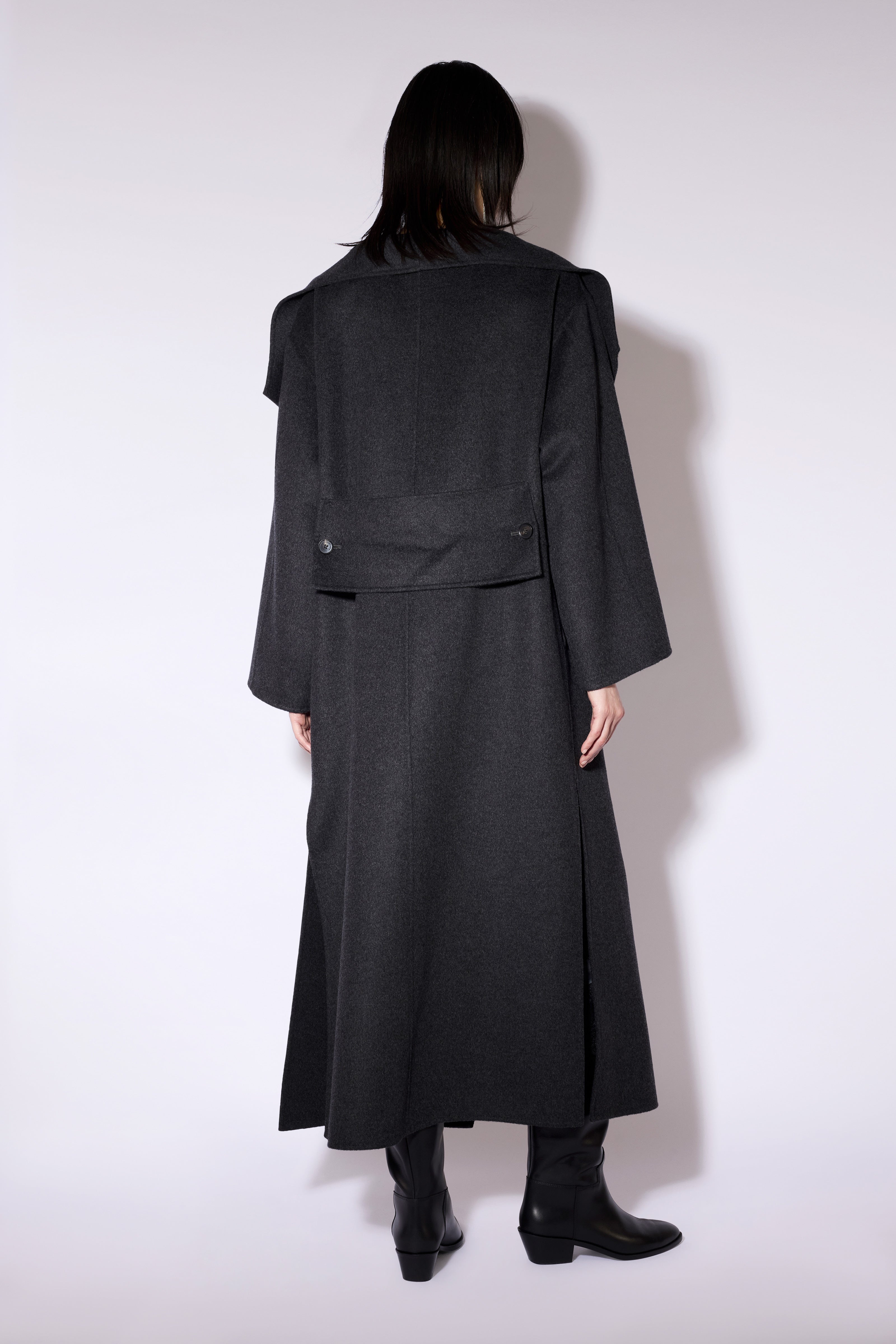 Liviana Conti Victor manteau long paprika laine