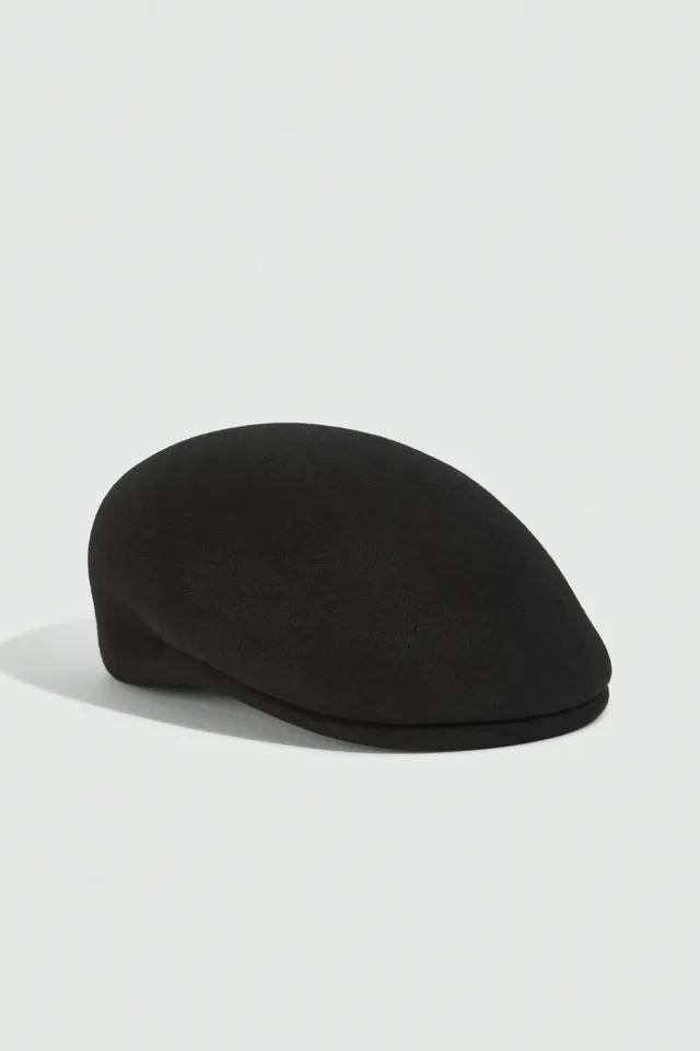 Liviana Conti Gloria casquette laine noire 57 coppola