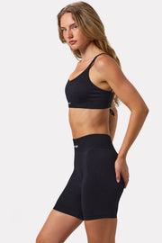 Oh Polly Bo+Tee Cuissard Biker Noir FlexiRib