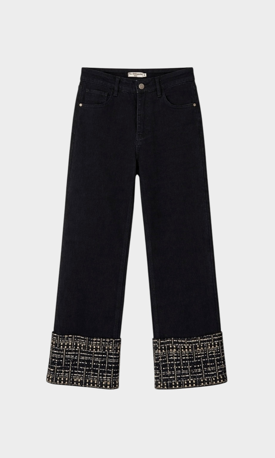 The Ethiquette Narcisse Jean Denim Empyrée Tweed