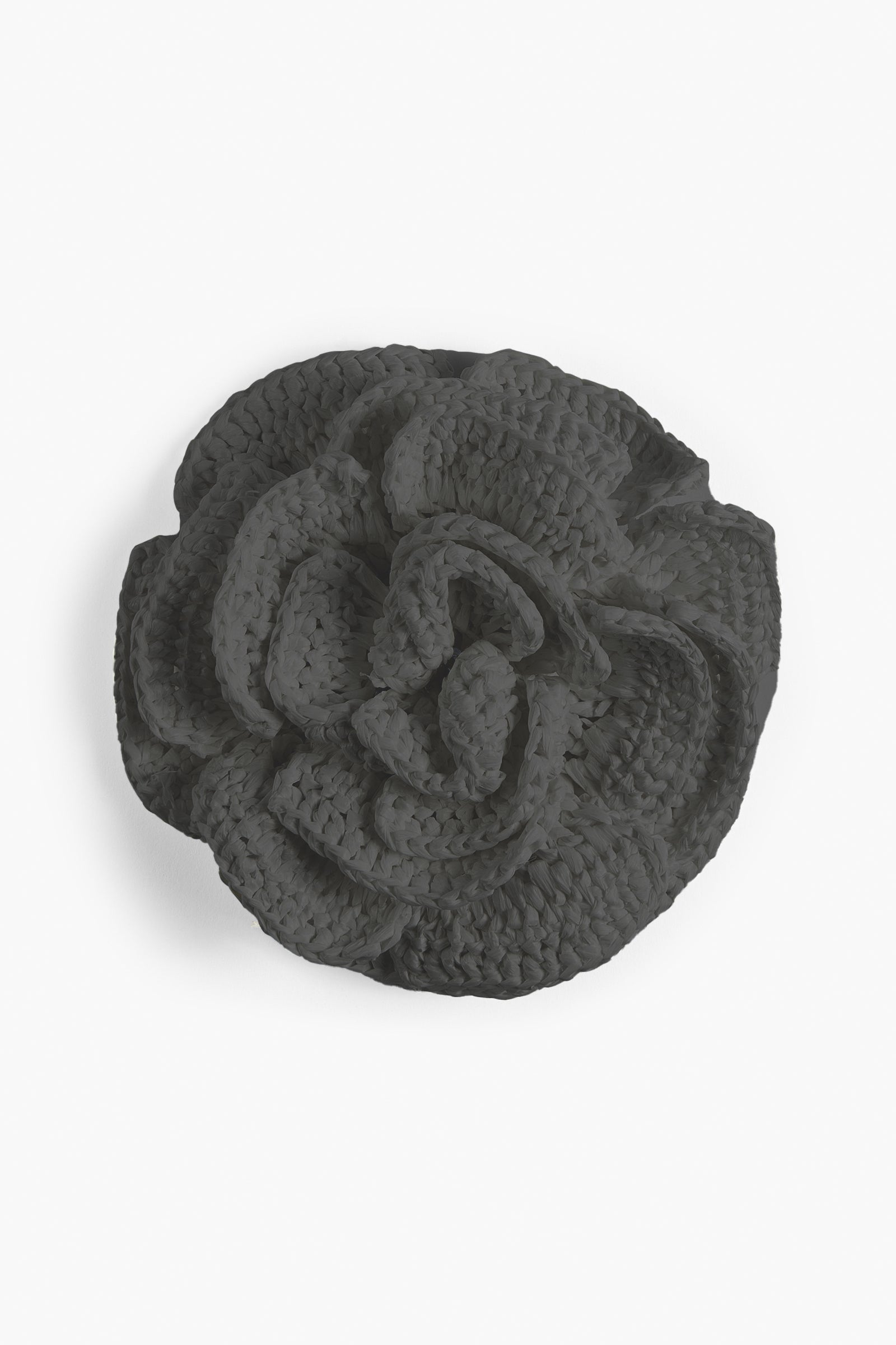 Liviana Conti Bijoux Spilla Clea broche raphia rose naturelle