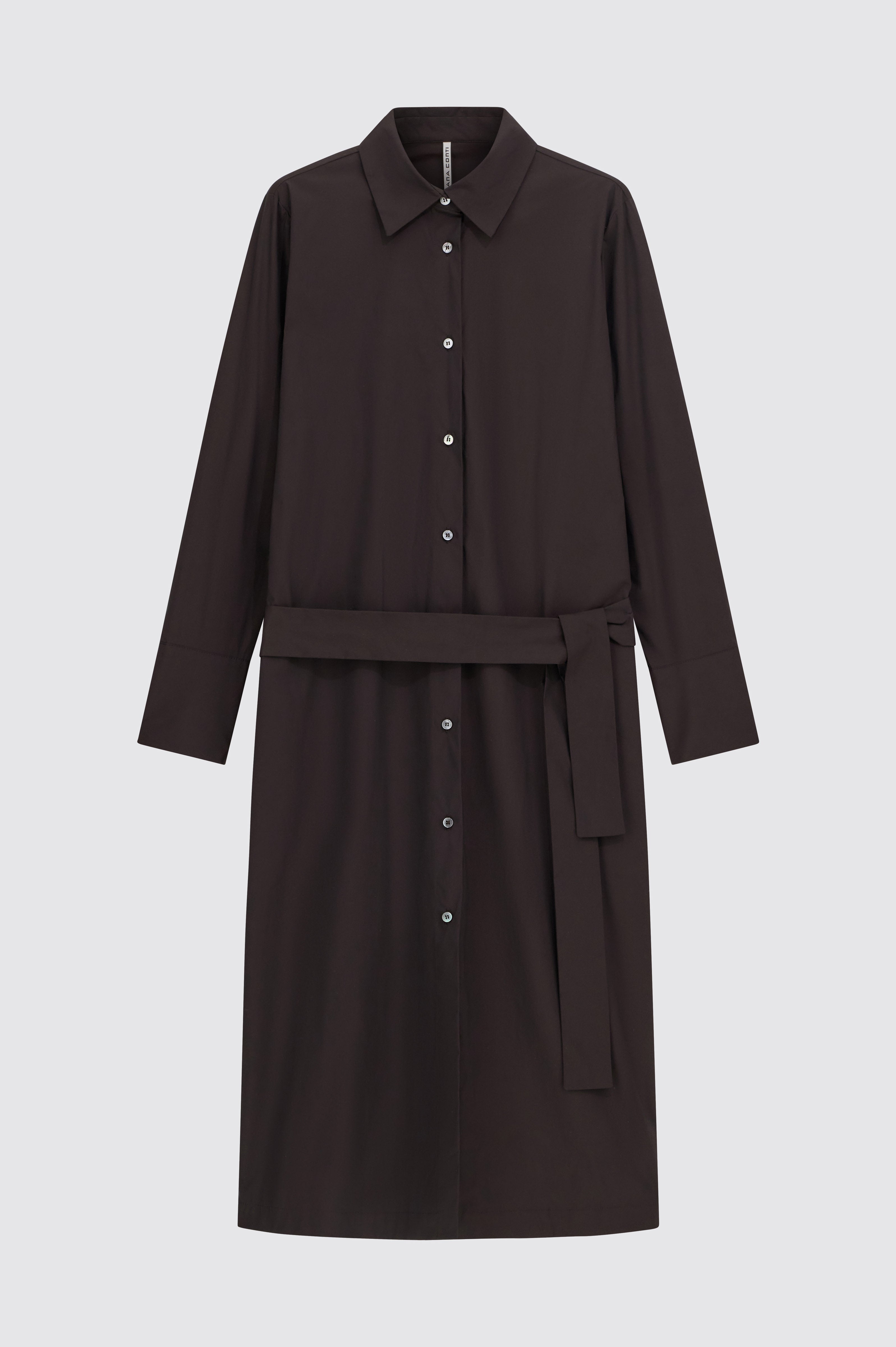 Liviana Conti Taylor robe chemisier midi blanche 38