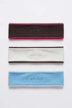 Oh Polly Bo+Tee lot 3 bandeaux sport multi soft active
