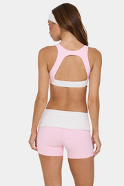 Oh Polly Bo+Tee Mini Short Sport Sorbet Stretch